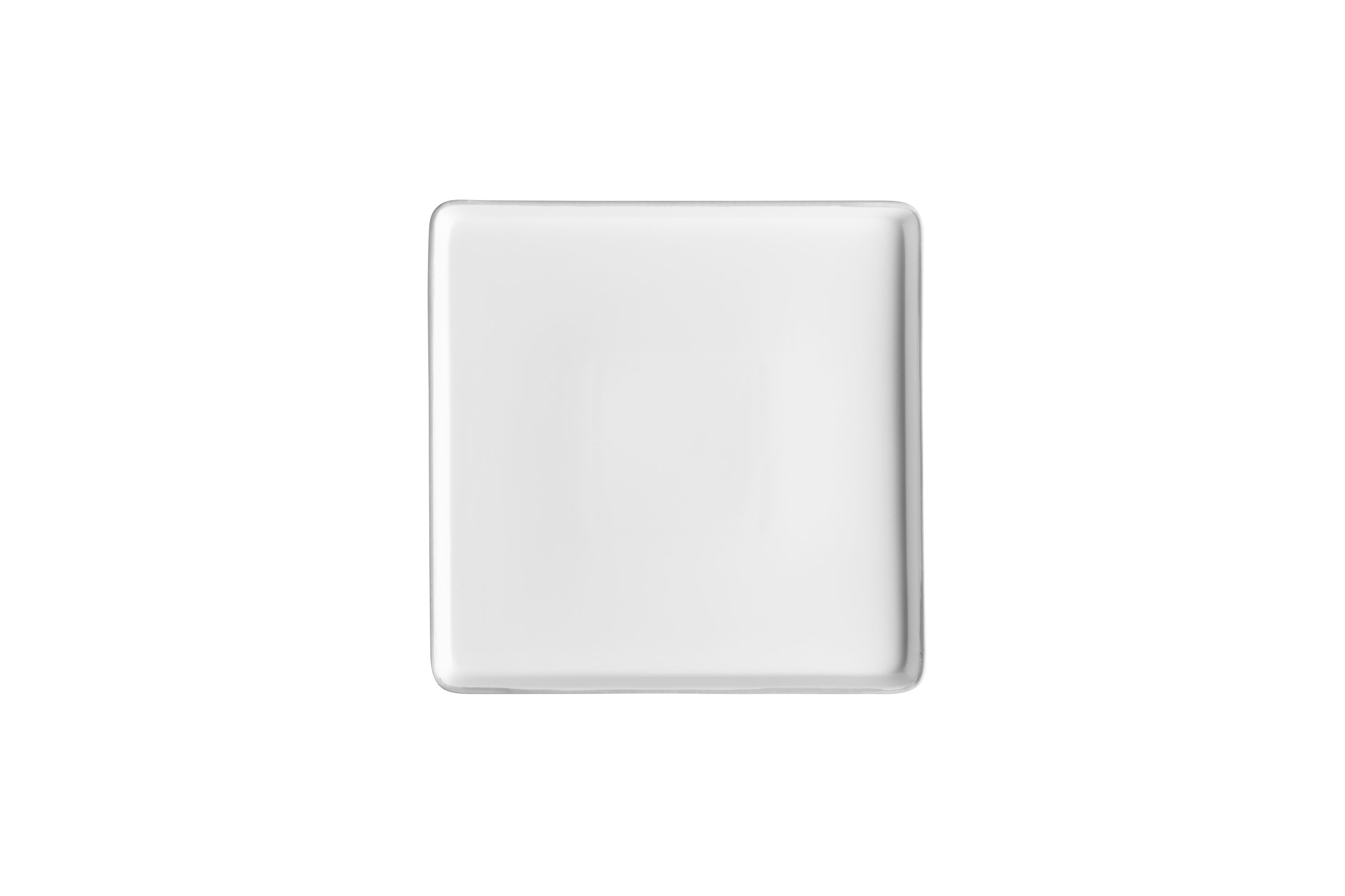 Sallys Servierplatte Quadratisch - 25 x 25 cm, aus widerstandsfähigem Porzellan