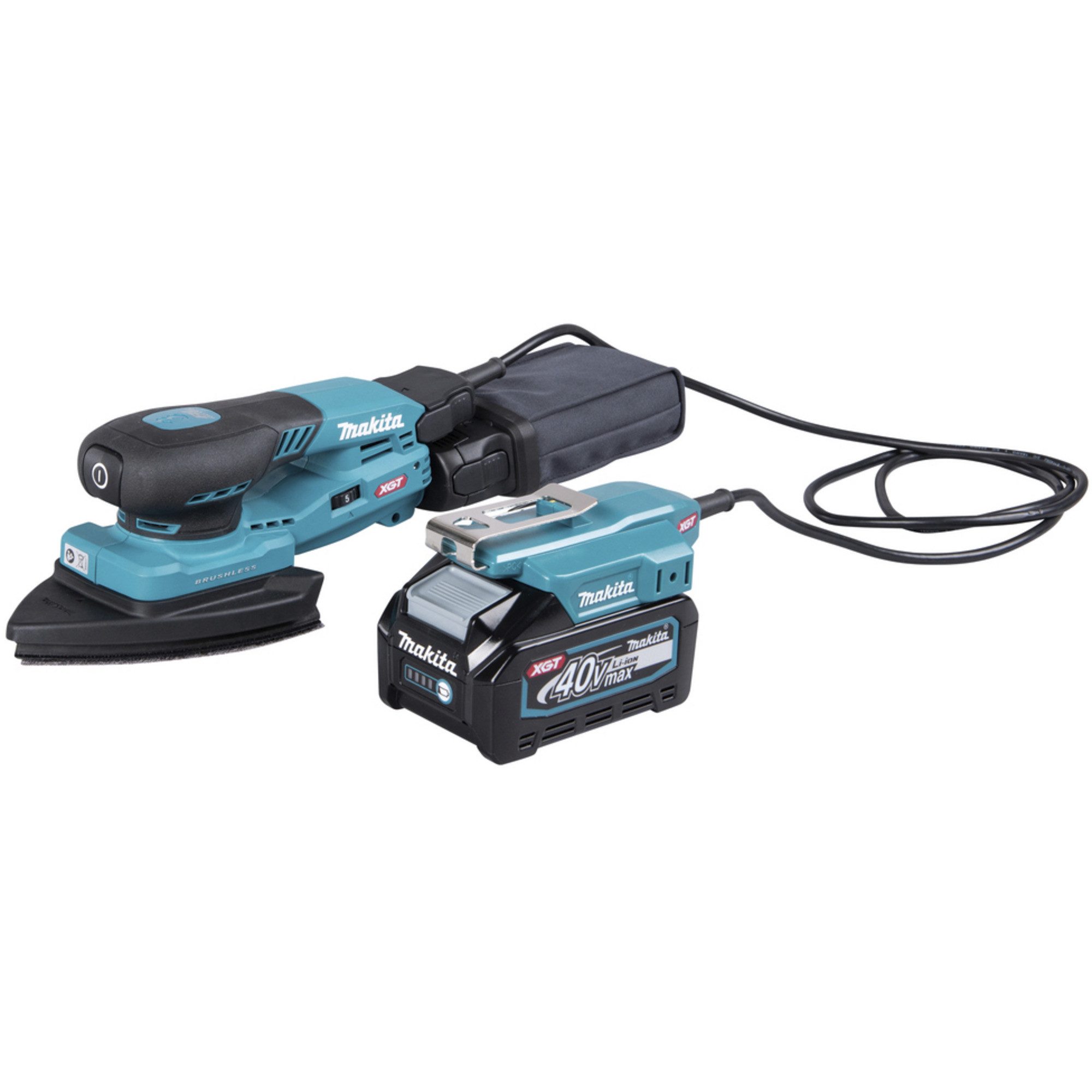 Makita Poliermaschine Makita Akku-Deltaschleifer BO006CGZ XGT, 40Volt