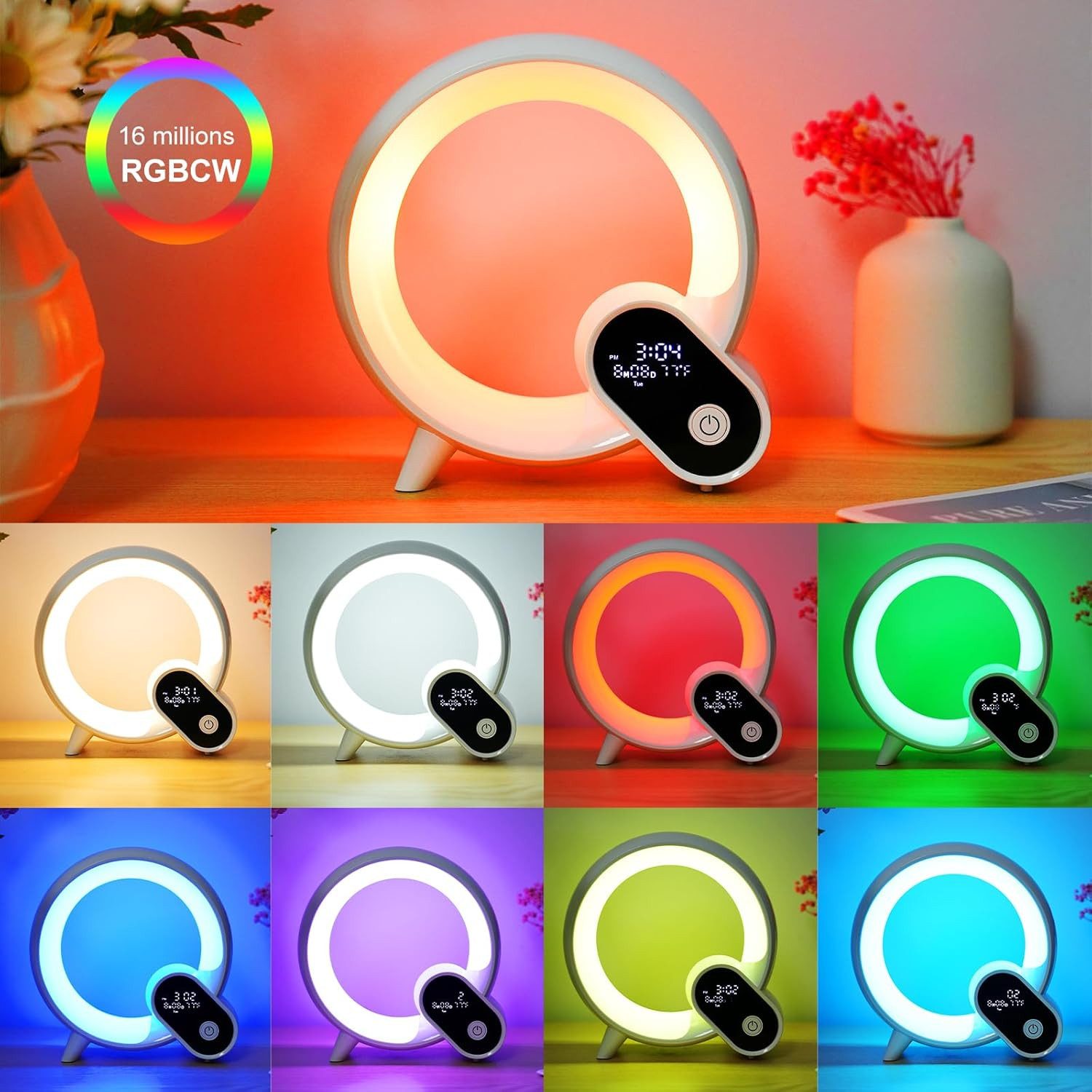 BlingBin LED Nachtlicht Nachttischlampe Dimmbare Atmosphärenlampe günstig online kaufen