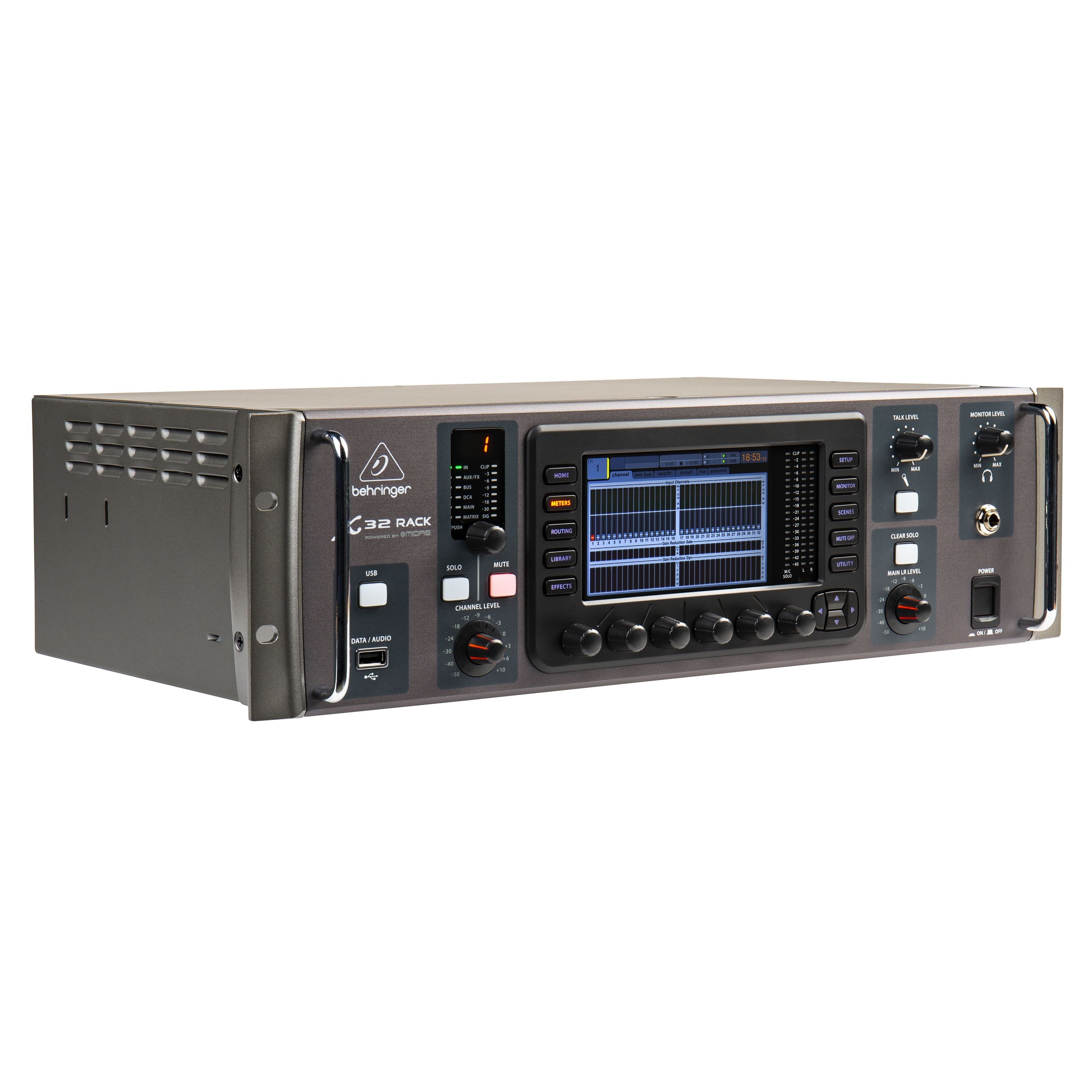Behringer Mischpult, (X32 Rack Digitalmischpult im 19" Format, Studio Mischpulte, Digitale Studio Mischpulte), X32 Rack - Digitales Mischpult