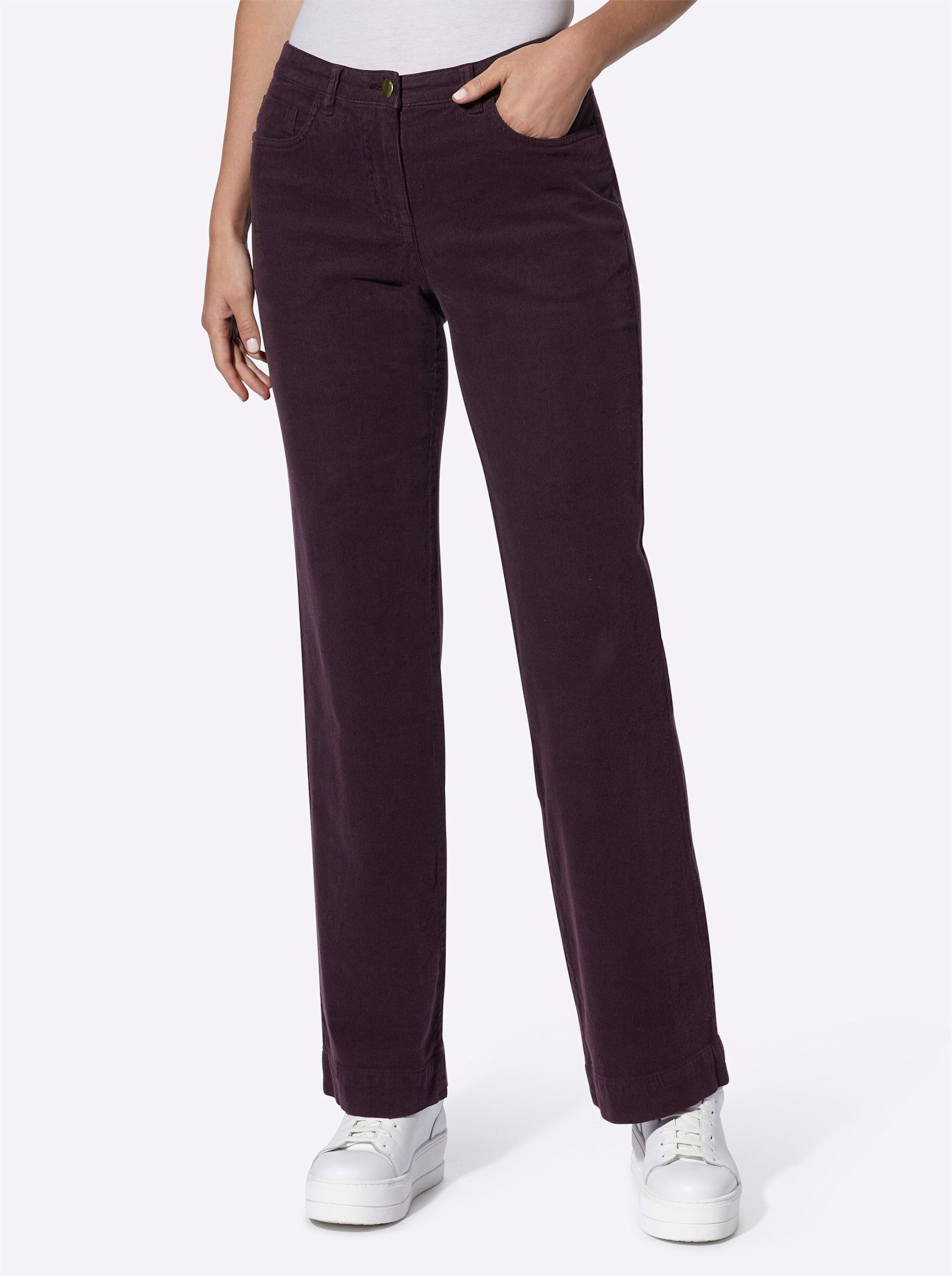 Witt Jerseyhose Cordhose Innenbeinlänge ca. 74 günstig online kaufen