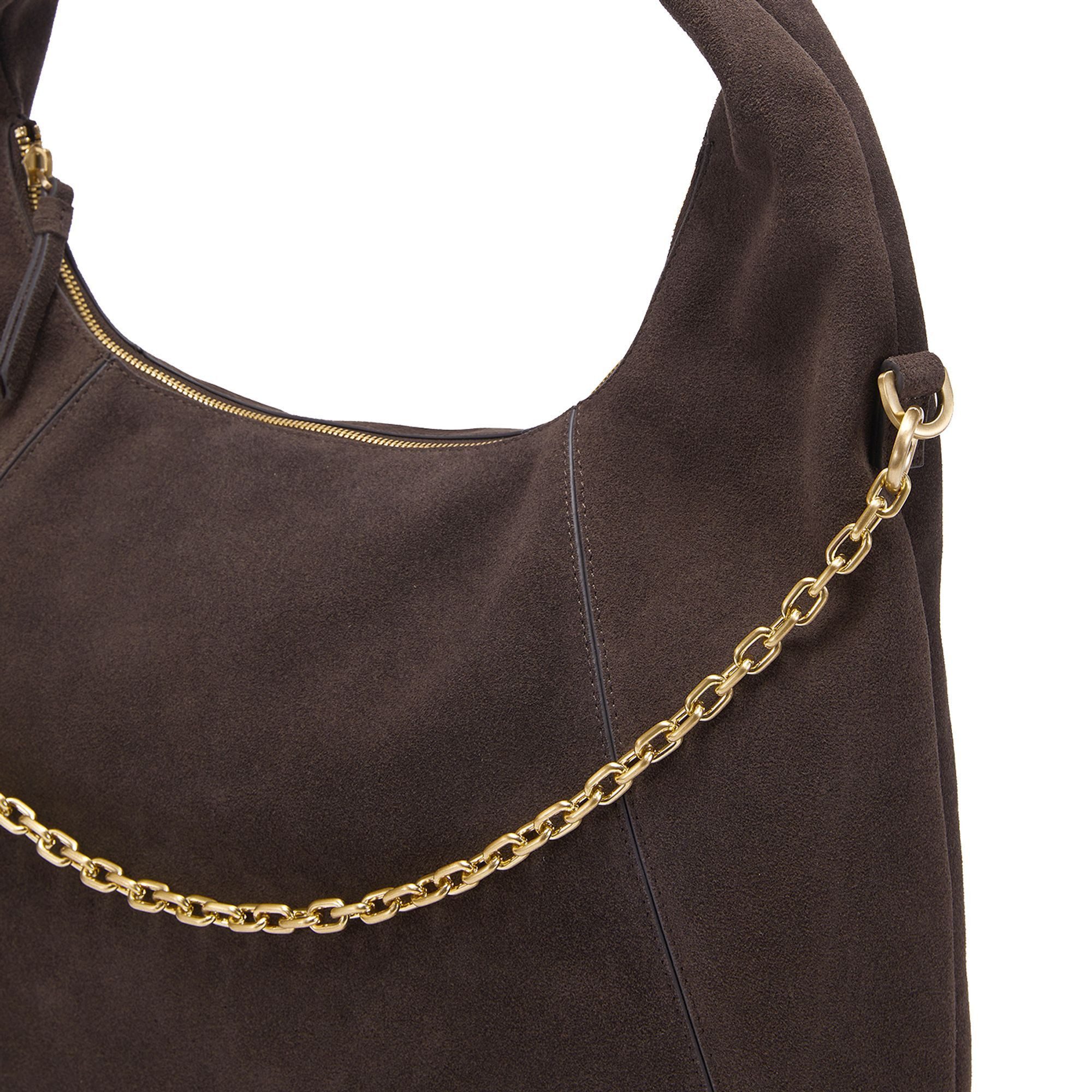Les Visionnaires Schultertasche Jade Cozy Chain, Leder
