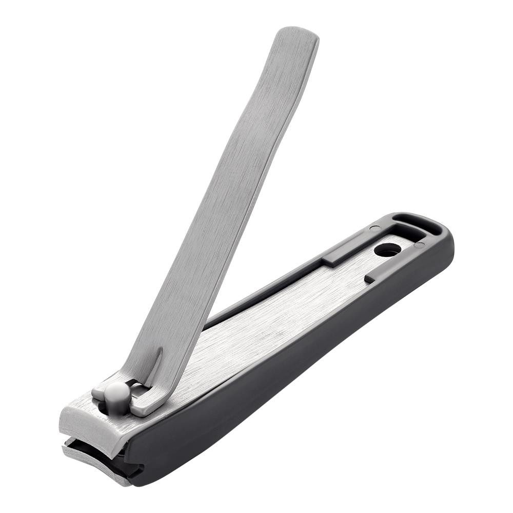 STALEKS Nagelknipser STALEKS BEAUTY&CARE 20 Nagelknipser mit Laserfeile und Auffangbehälter, 1-tlg., Nagelknipser