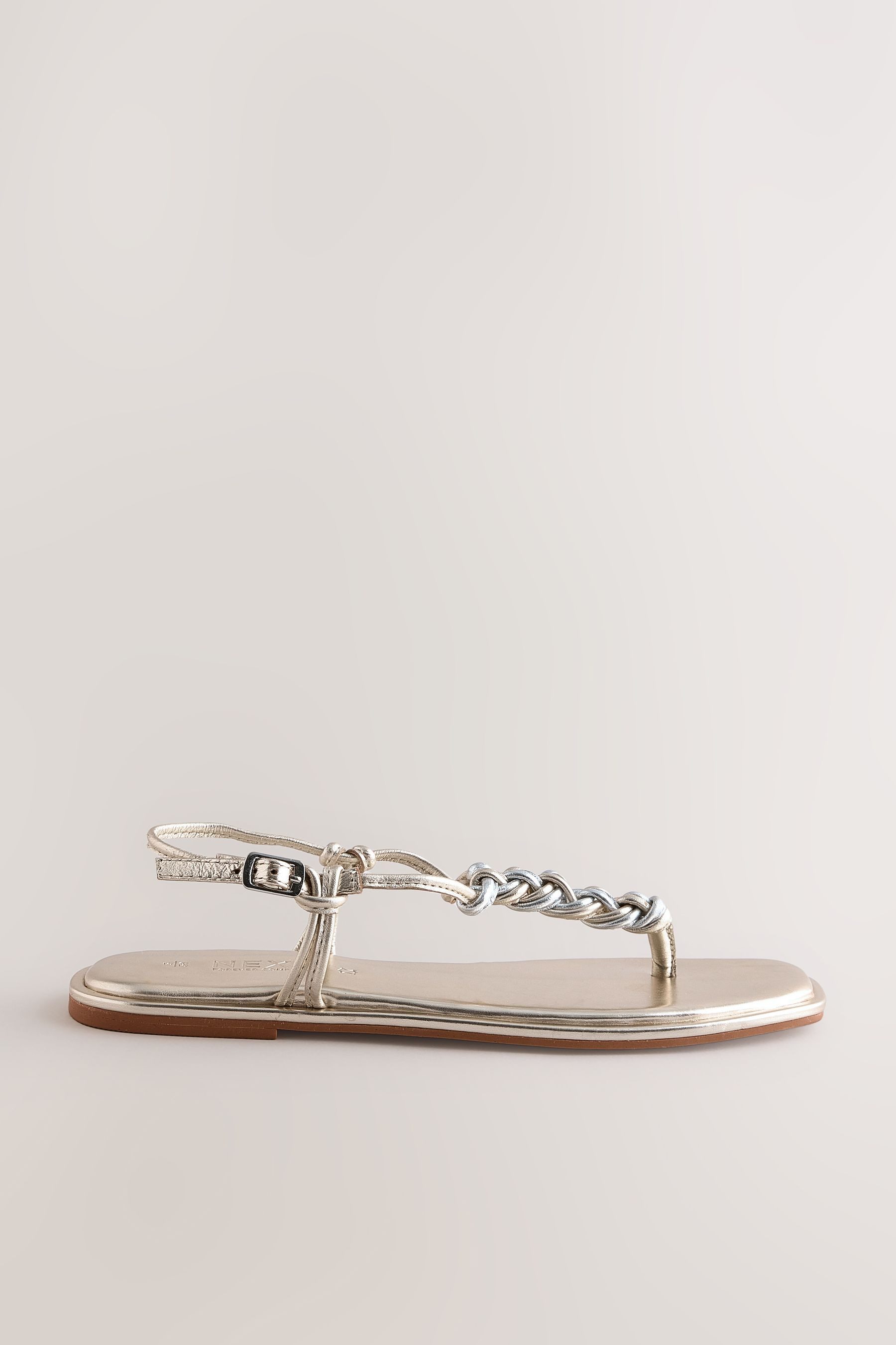 Next Forever Comfort® Zehenstegsandalen mit Webdetail Sandale (1-tlg)
