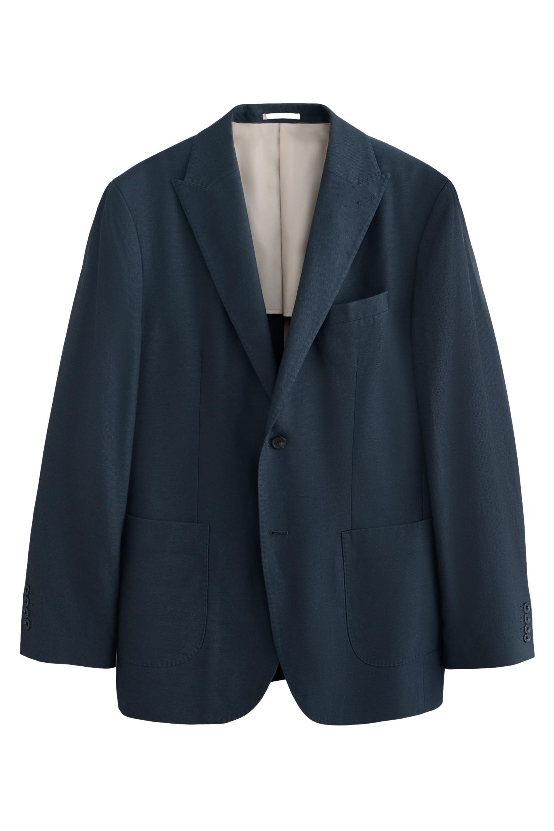 Jackenblazer N. Premium Strukturierter Slim Fit Blazer