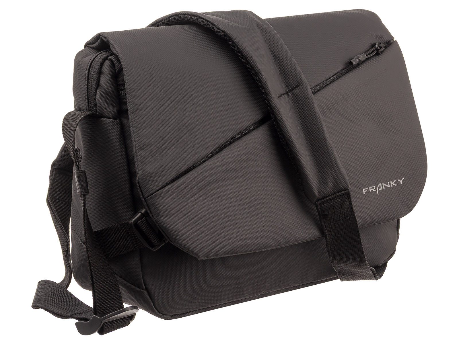 Franky Umhängetasche Überschlag Tasche CT17-L-B Messenger (1-tlg) – Bild 2 von 5