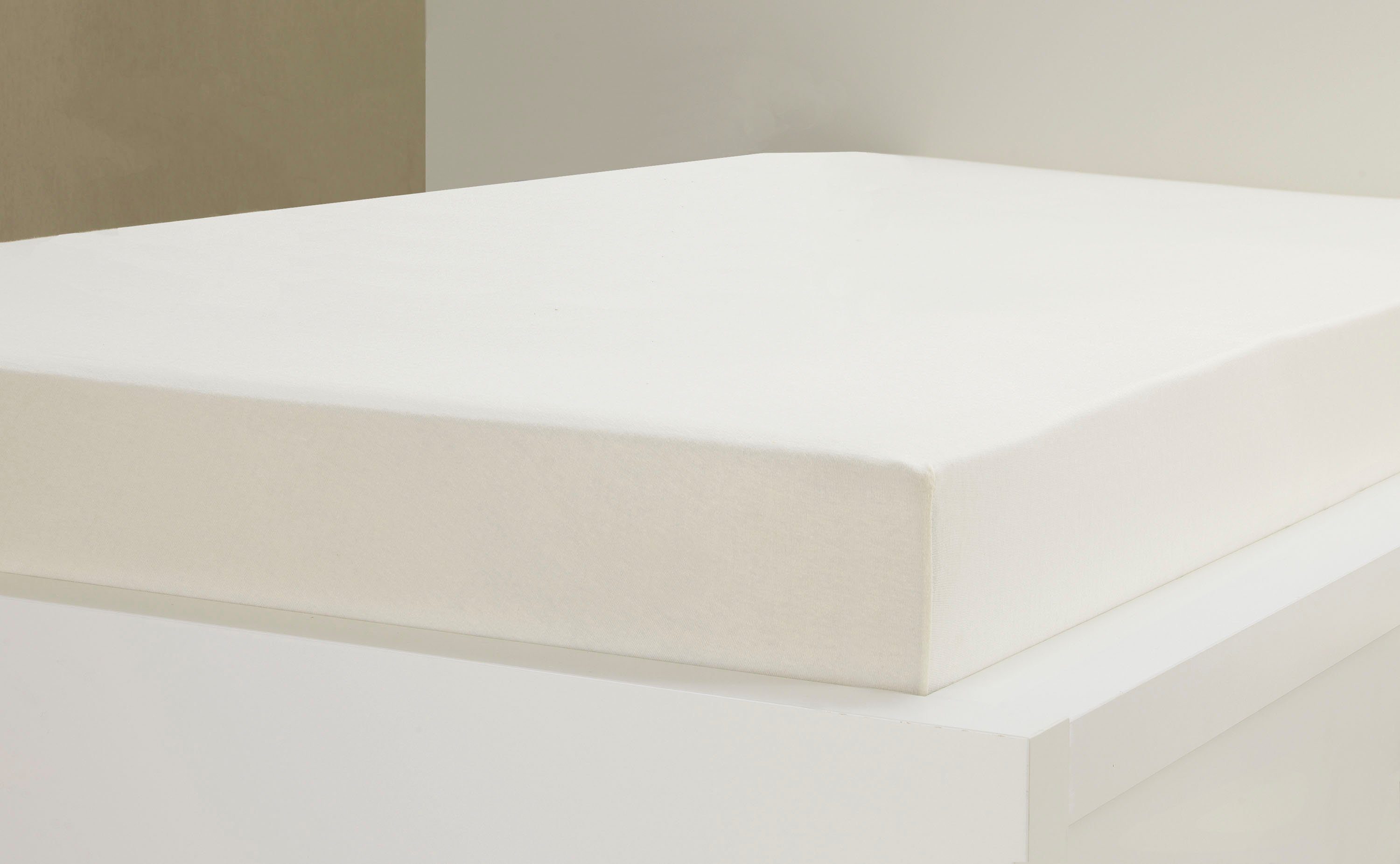 Esprit Spannbettlaken SHEET, Jersey-Elasthan, Gummizug: rundum, günstig online kaufen
