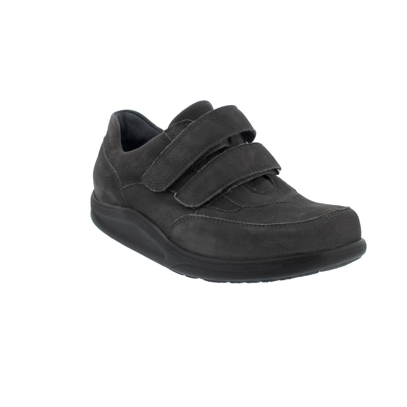 Waldläufer Waldläufer DYNAMIC HELGO Halbschuh, Klett. Bear (Nubuk) carbon, Weite Klettschuh