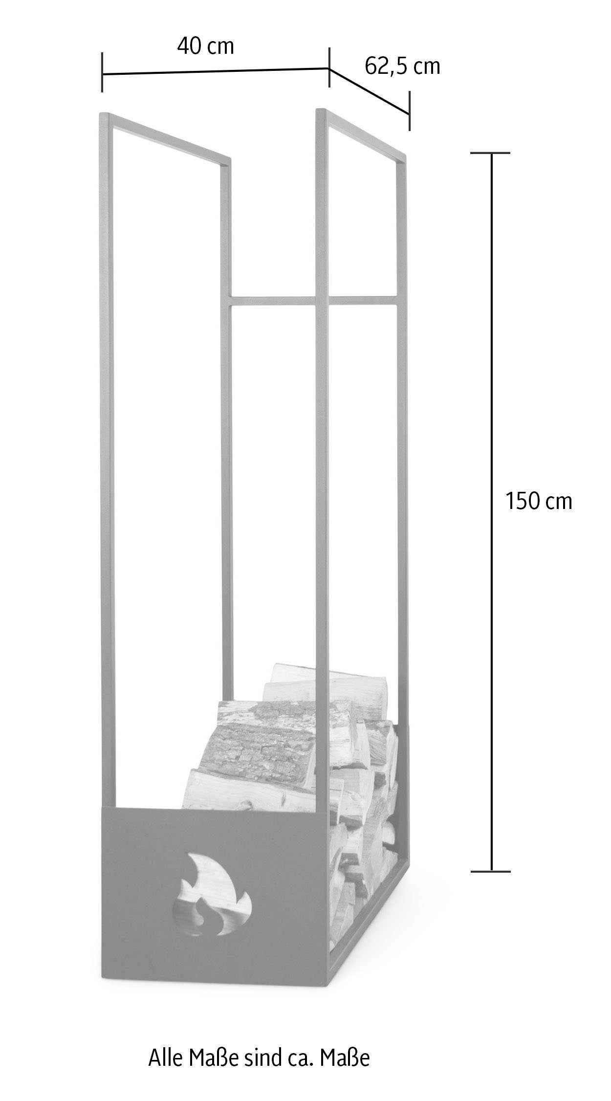 Spinder Design Ablageregal, Metall, Tiefe 63 cm