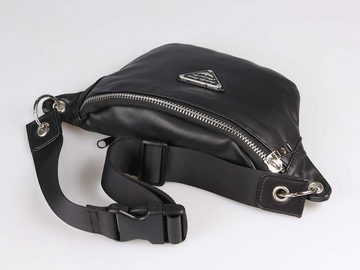 ITALYSHOP24 Bauchtasche Gürteltasche Hüfttasche CrossBody Handytasche, als Schultertasche, CrossOver, Umhängetasche tragbar