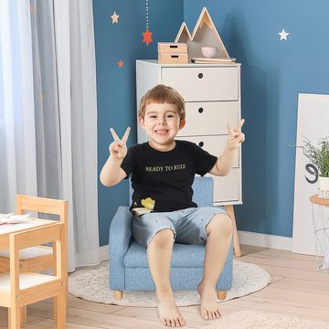 HOMCOM Sessel »Kindersessel mit Holzfüßen«