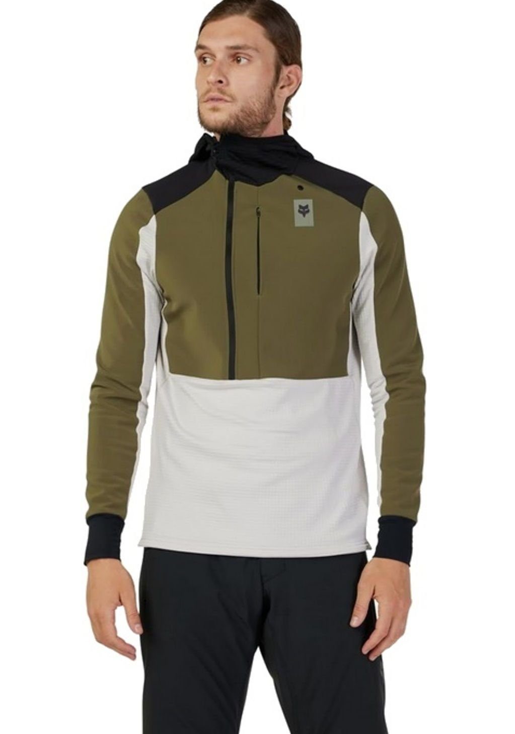 Fox Racing Kapuzenpullover Fox Kapuzenpullover Defend Thermal Hoodie olive