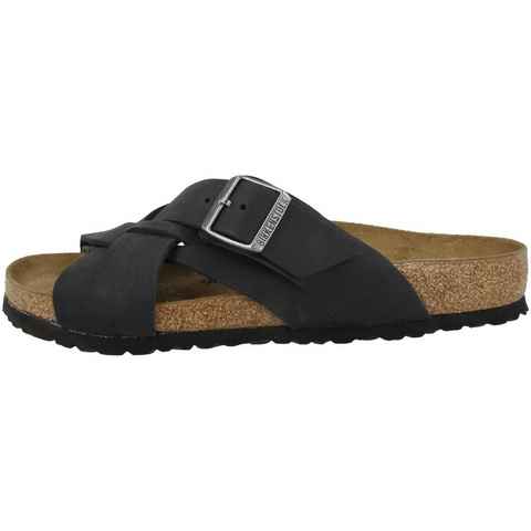 Birkenstock Lugano geöltes Nubukleder normal Unisex Erwachsene Sandale