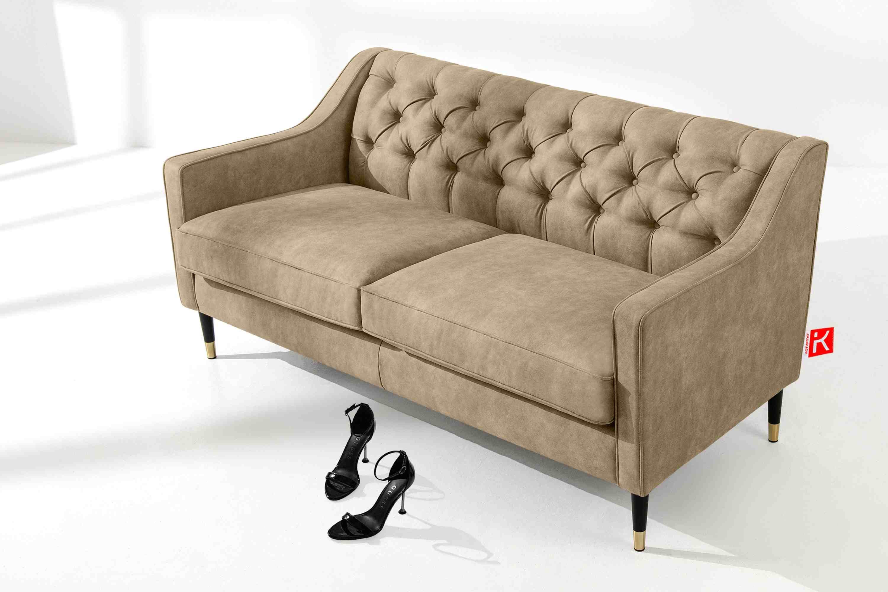 KONSIMO® Chesterfield-Sofa 2 Sitzer/ 3 Sitzer günstig online kaufen
