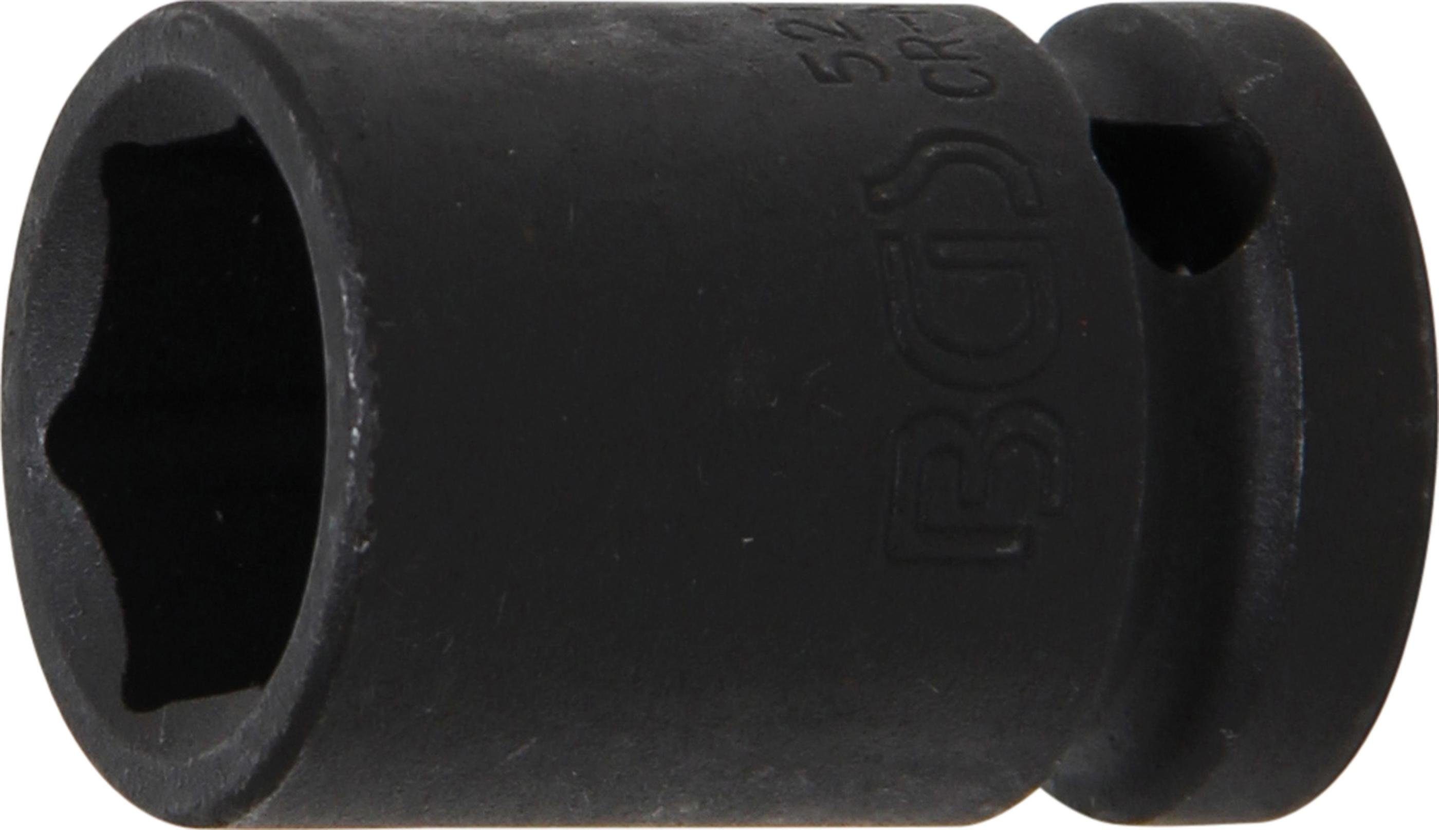 BGS technic Steckschlüssel Kraft-Steckschlüssel-Einsatz Sechskant, Antrieb Innenvierkant 12,5 mm (1/2), SW 17 mm