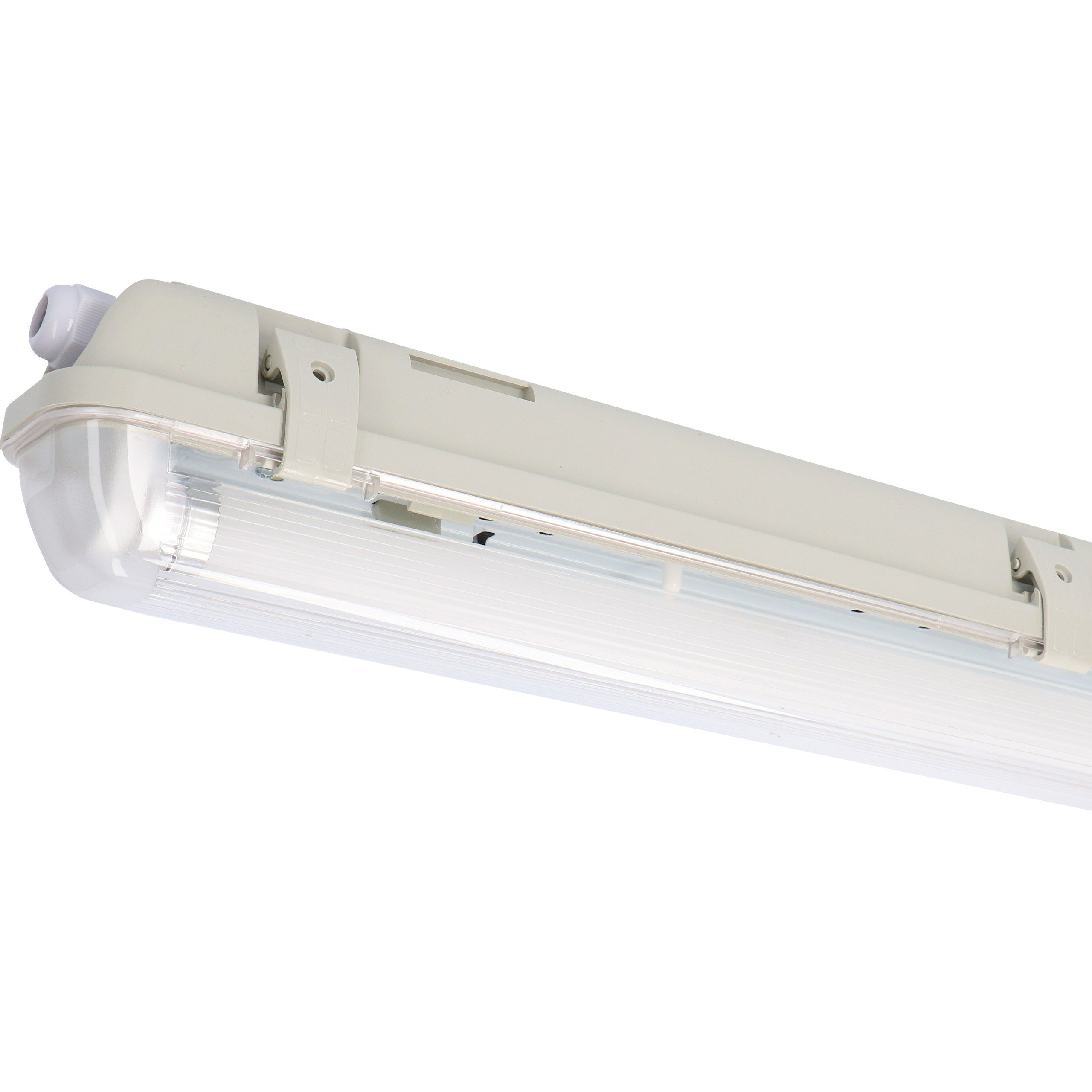 LED's light LED Deckenleuchte 2400200_01 Feuchtraumleuchte, LED, mit LED-Röhre 60 cm 7,5W neutralweiß IP65 G13