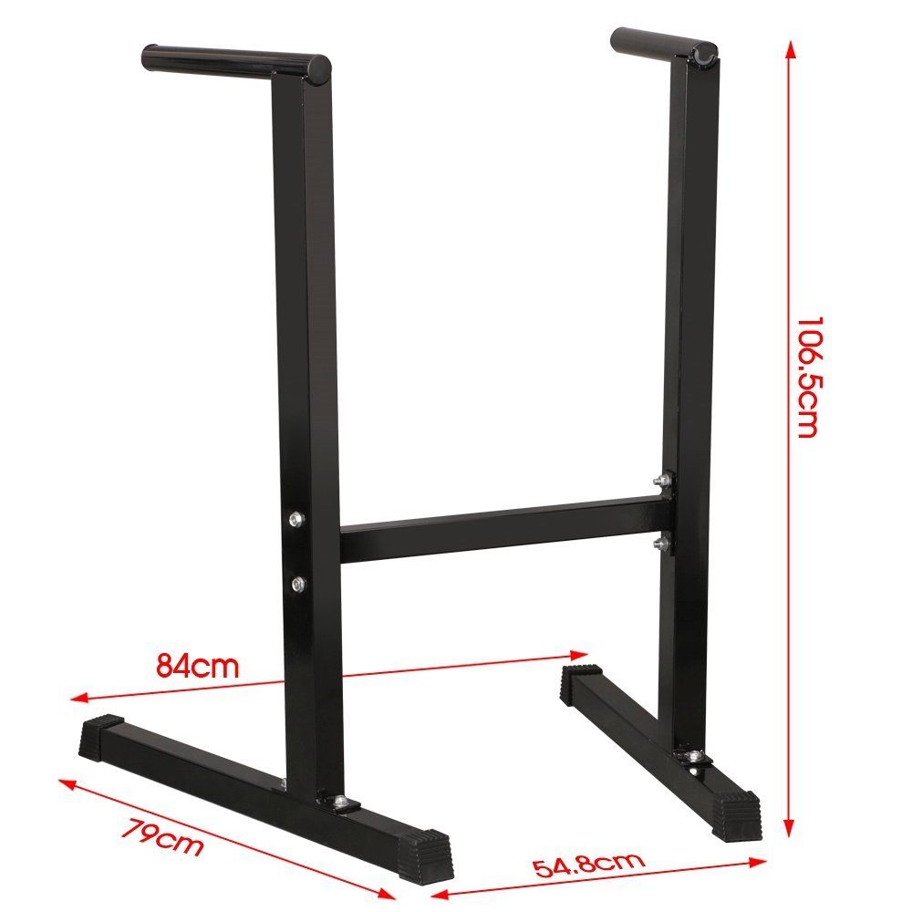 Yaheetech Liegestützgriffe, Dip Station Dip Barren bis 300 KG Krafttrainingsgerät