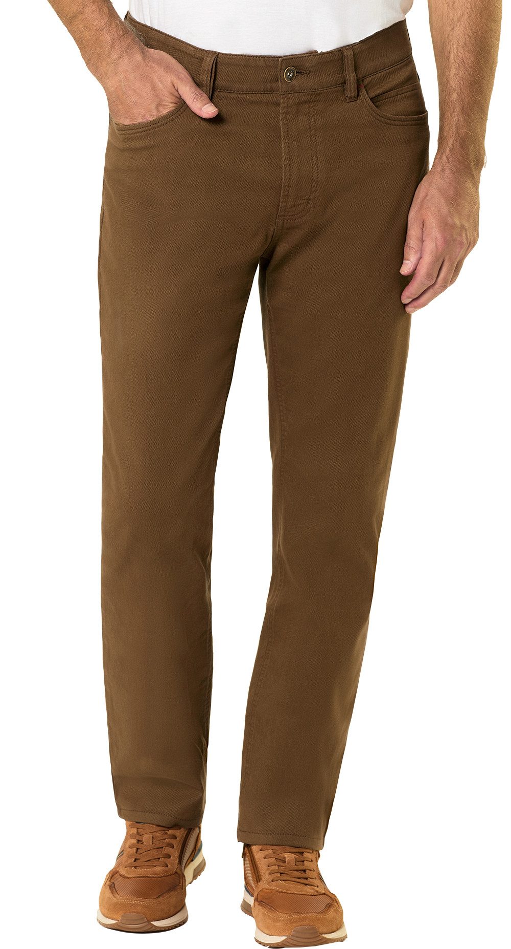 Suprax 5-Pocket-Hose Perfekte Passform mit feiner Piqué-Garnstruktur