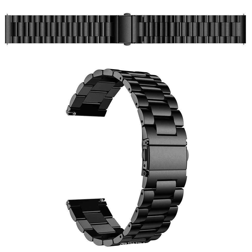 FELIXLEO Uhrenarmband Smartwatch Armband kompatibel Galaxy Samsung 5/4/3, mit Schwarz Watch