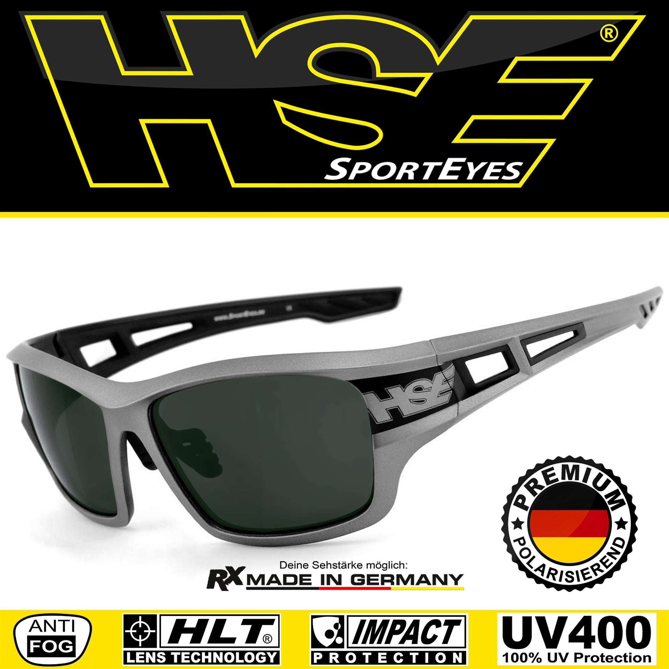 HSE - SportEyes Sportbrille 2095gm - Kunststoff-Sicherheitsglas polarisierend, durch Steinschlagbeständig