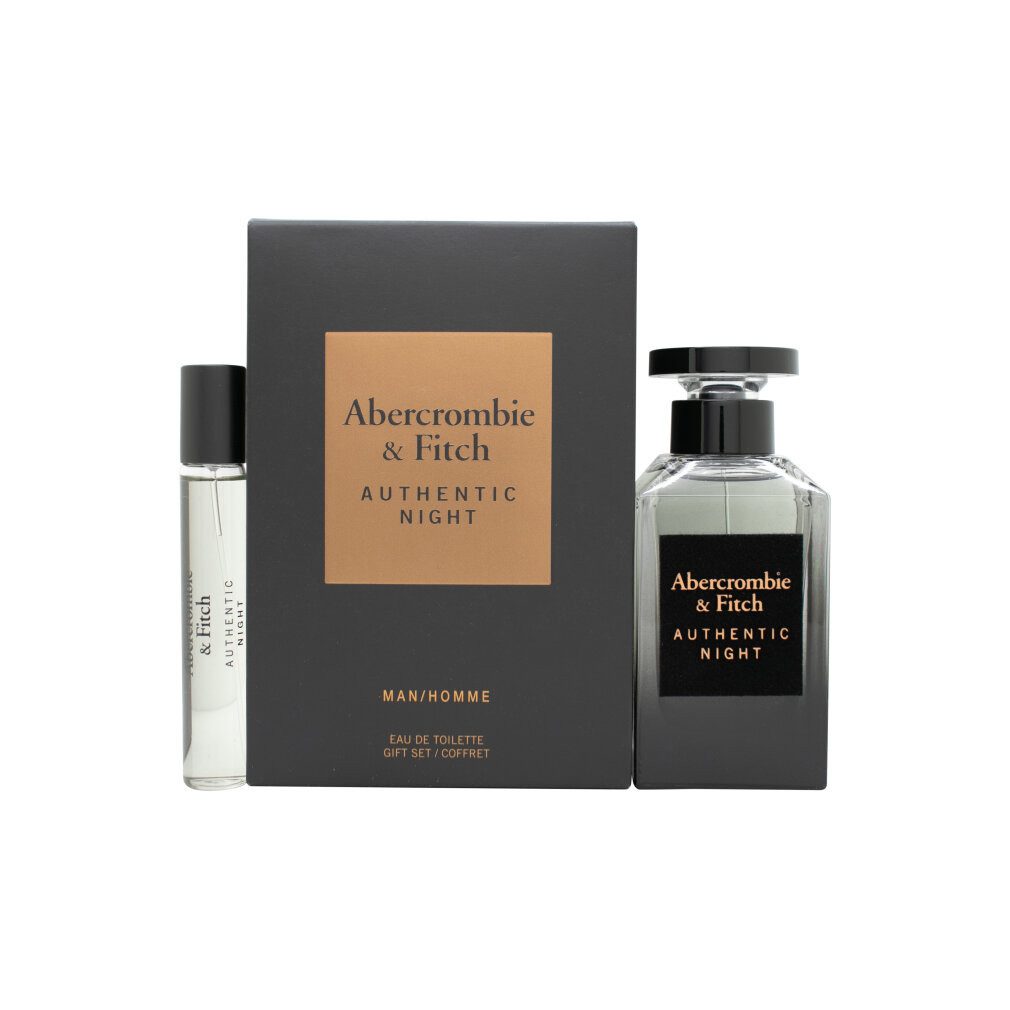 Abercrombie & Fitch Eau de Toilette Abercrombie & Fitch Authentic Night Gift Set EDT + EDT