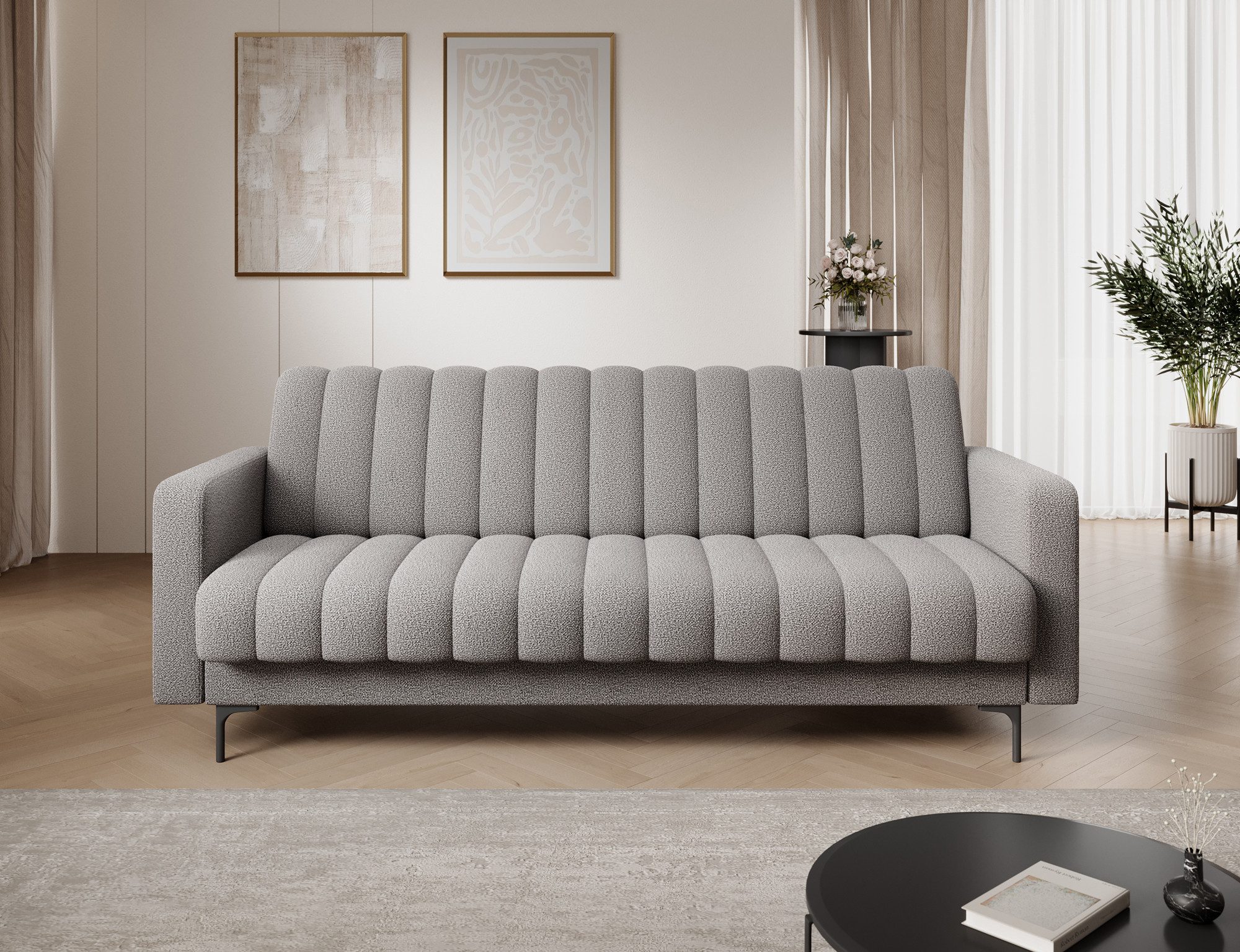 yourhouse24 Sofa Roneyy mit Schlaffunktion und Bettkasten, mit Relaxfunktion