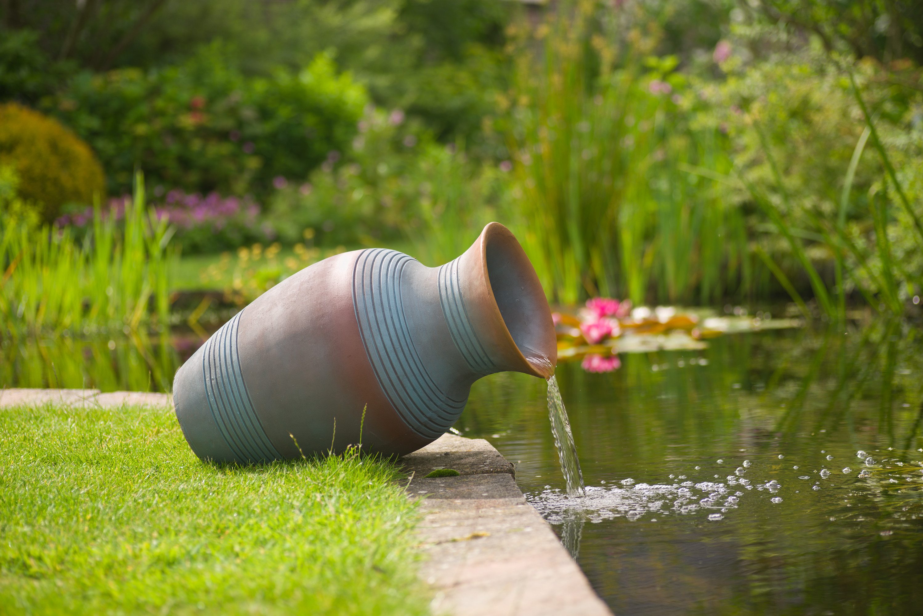 Ubbink Gartenbrunnen Argos, 34 cm Breite, (Komplett-Set, 3 tlg)