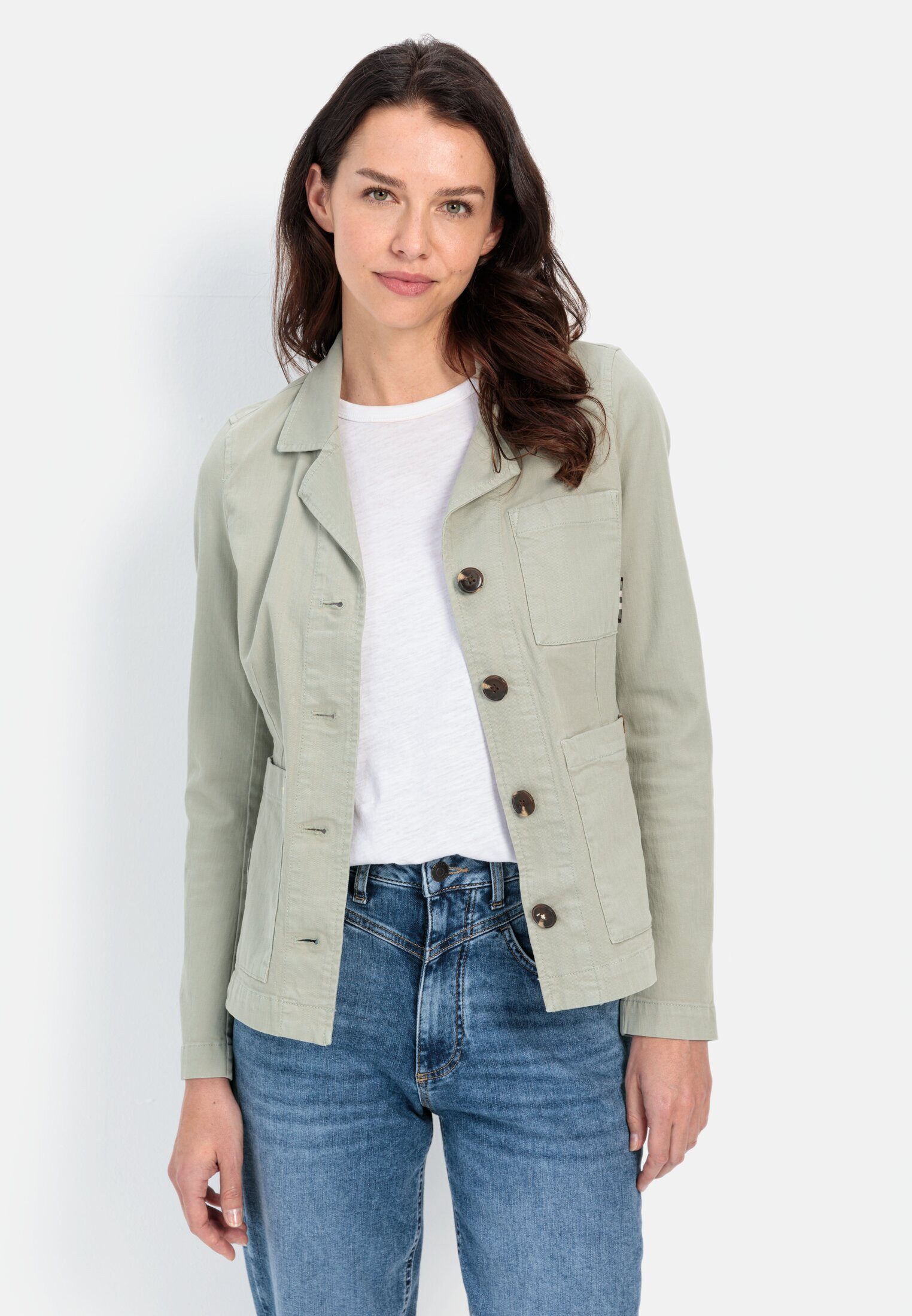 camel active Jeansblazer mit aufgesetzten Taschen günstig online kaufen