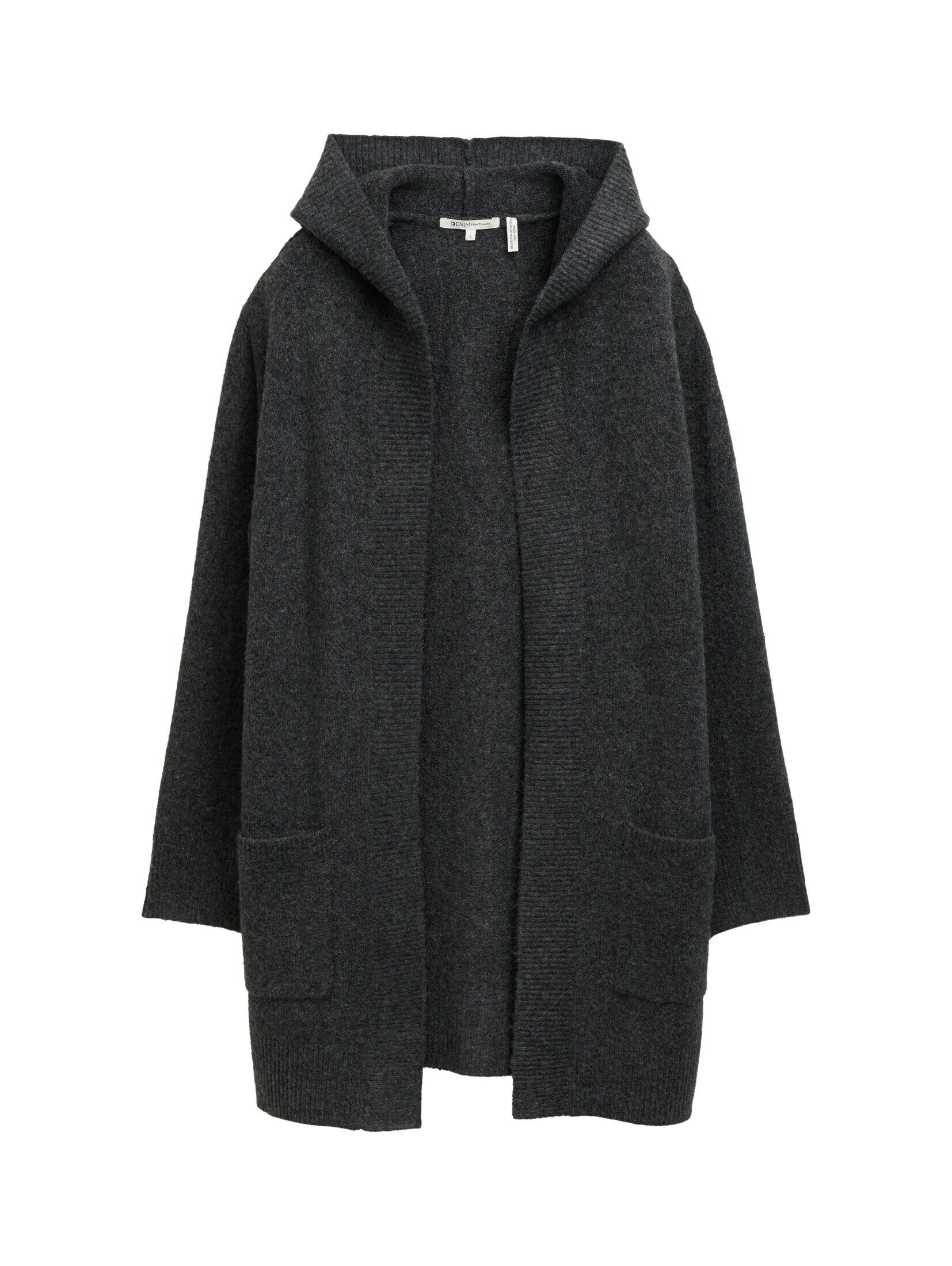 TOM TAILOR Denim Cardigan Pullover & Strickjacken Cardigan mit Kapuze