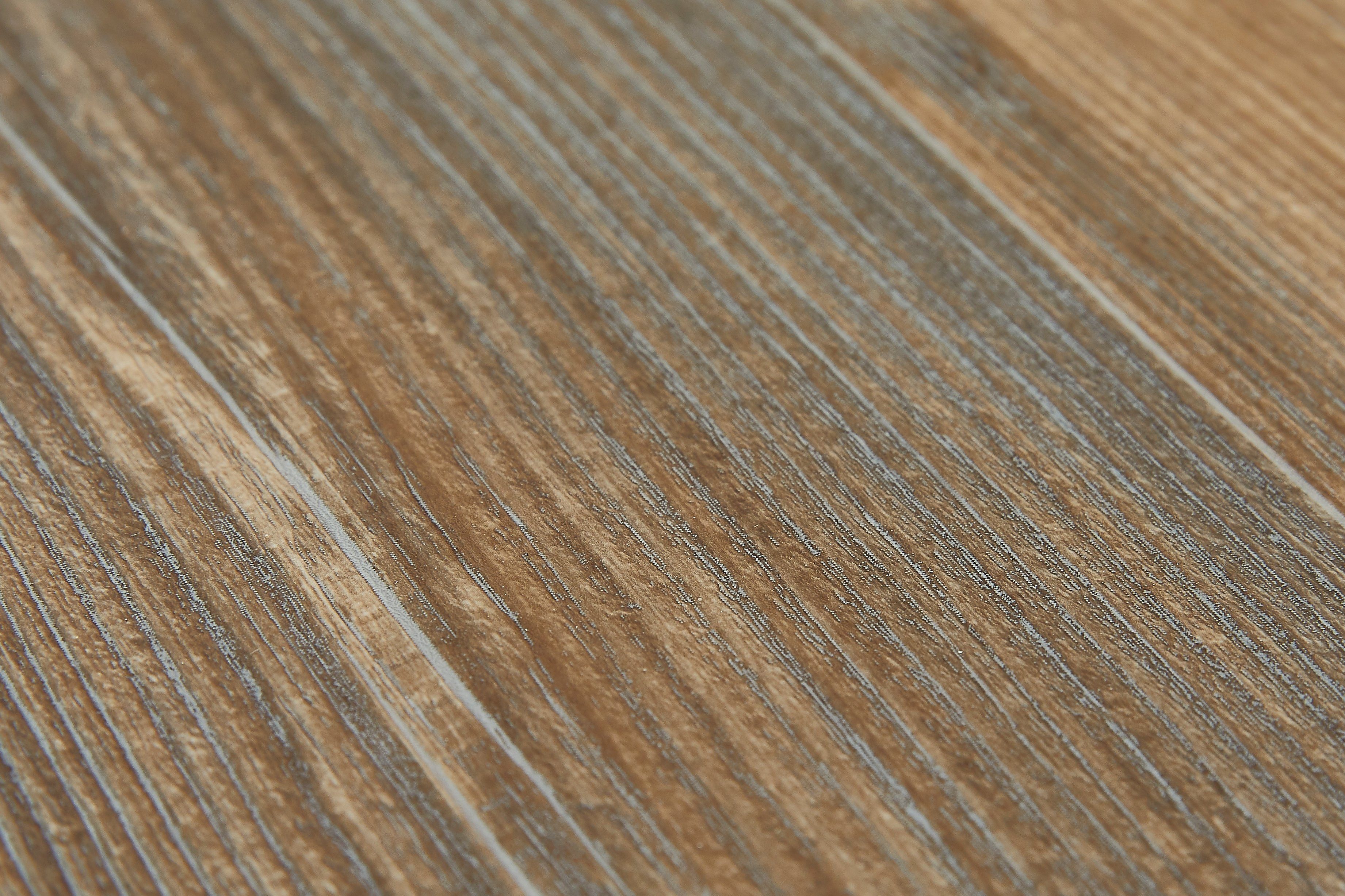 Eiche, Vinylboden geeignet Holzoptik Optik Fußbodenheizung Landhausdielen Andiamo pflegeleicht, Braun robust, 4 Landhausdiele,