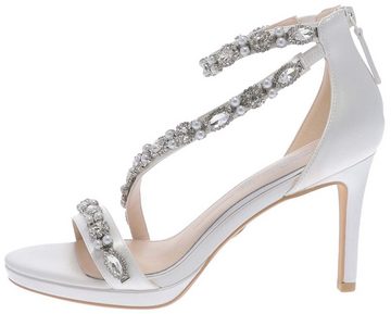 Buffalo ANNA Damen Sandalen Weiss High-Heel-Stiefelette Brautschuhe