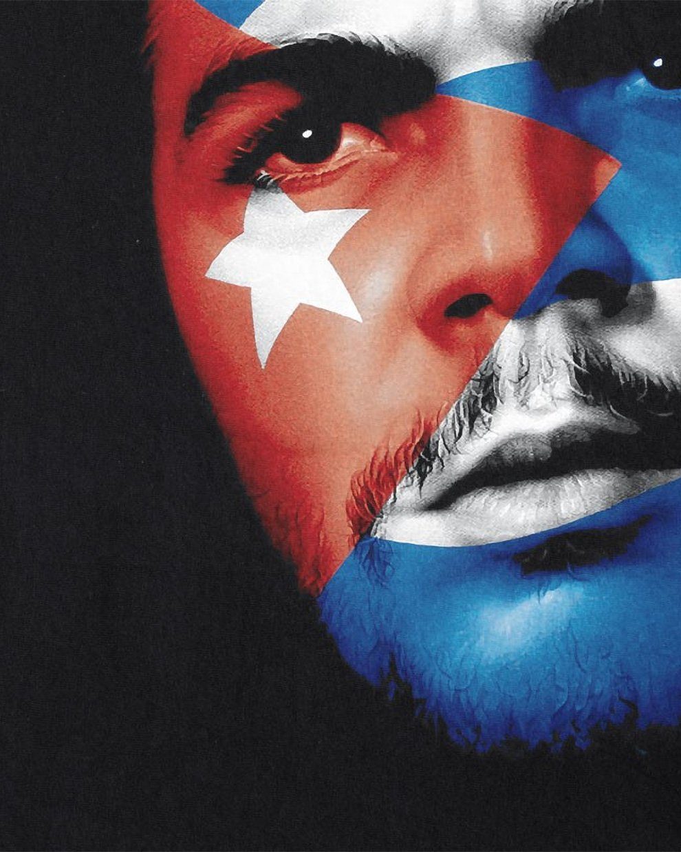 cuba kuba style3 Print-Shirt fidel Che freiheit Herren T-Shirt revolution havanna Guevara castro