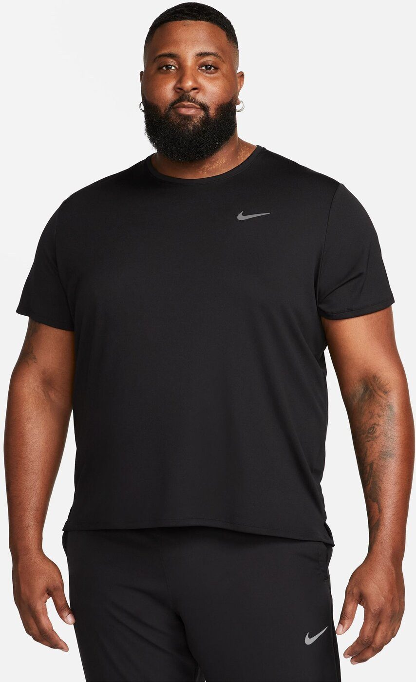 Nike T-Shirt M NK DF UV MILER SS 010 BLACK/REFLECTIVE SILV – Bild 3 von 5