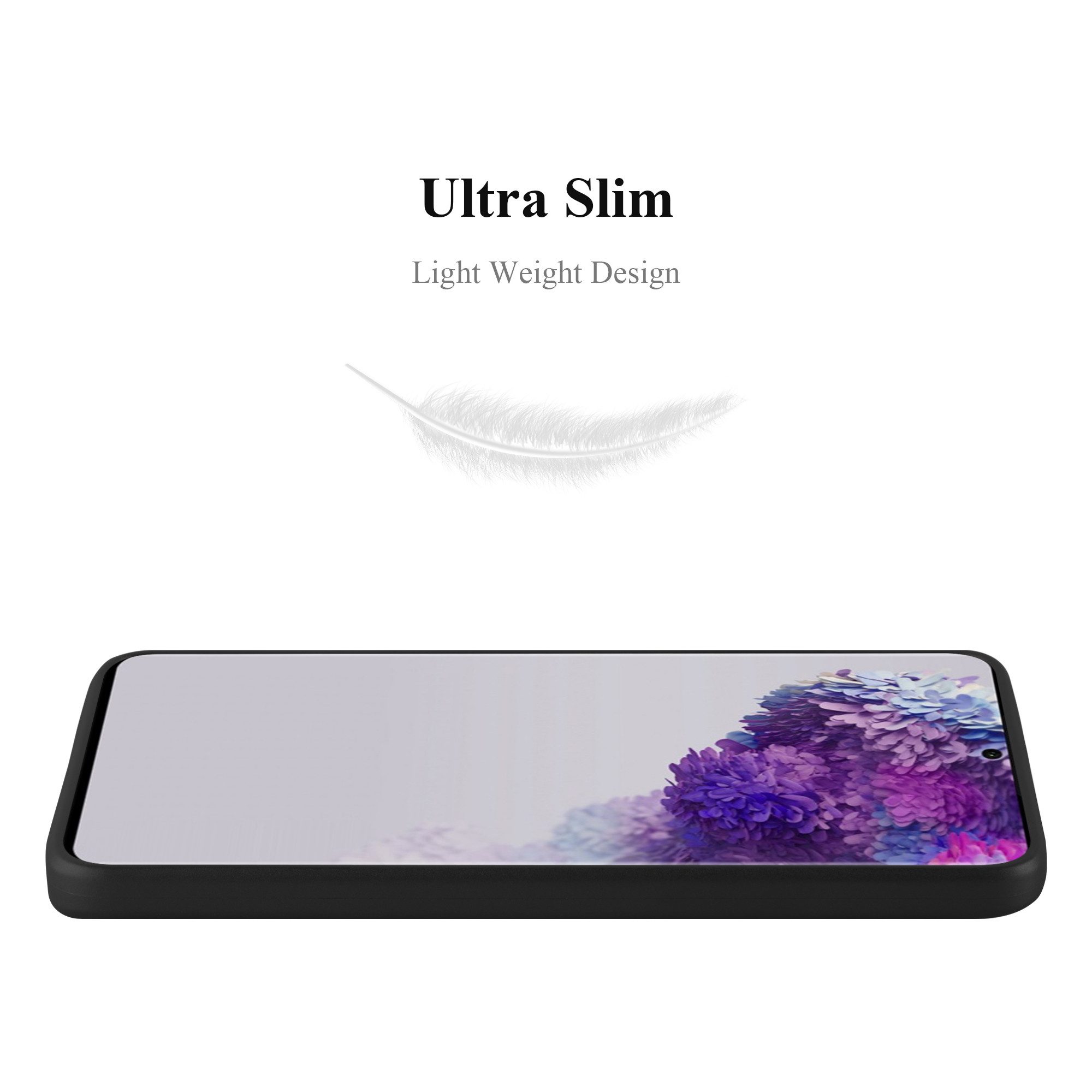 Cadorabo Handyhülle für Samsung Galaxy S20 ULTRA Hülle Samsung Galaxy S20 ULTRA, Flexible TPU Silikon Handy Schutzhülle - Hülle - ultra slim