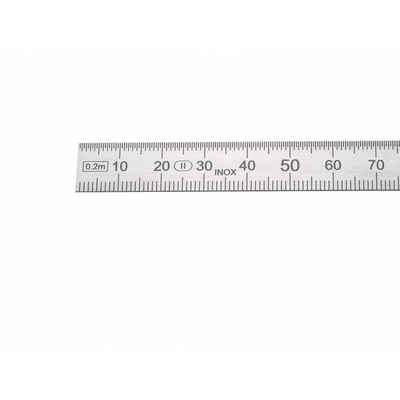 HELIOS PREISSER Maßband Biegsamer Stahlmaßstab Teilung B mm / 0.5 mm