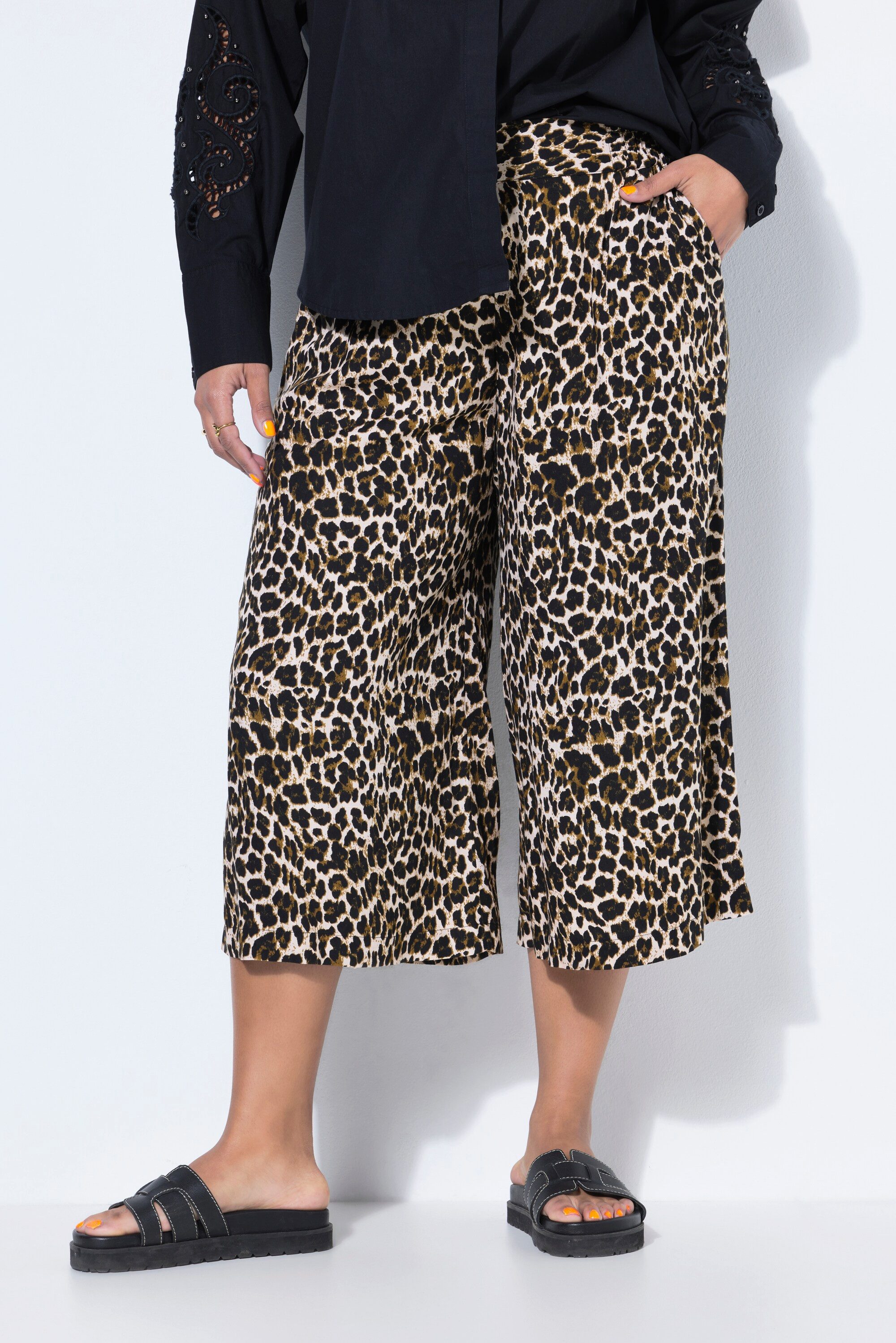 Studio Untold Culotte Culotte very Wide Legs Leo High Waist Shape günstig online kaufen