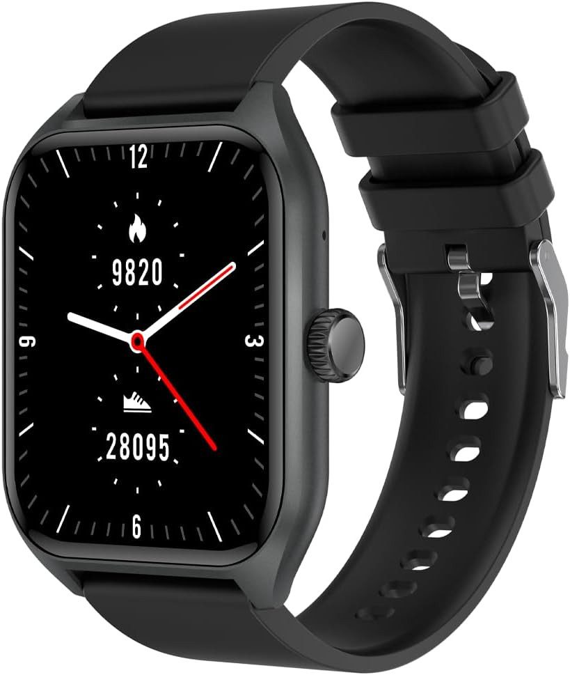 mit Bluetooth-Anruf Fitness-Tracker 100 Sportarten Herzfrequenzmesser Smartwatch
