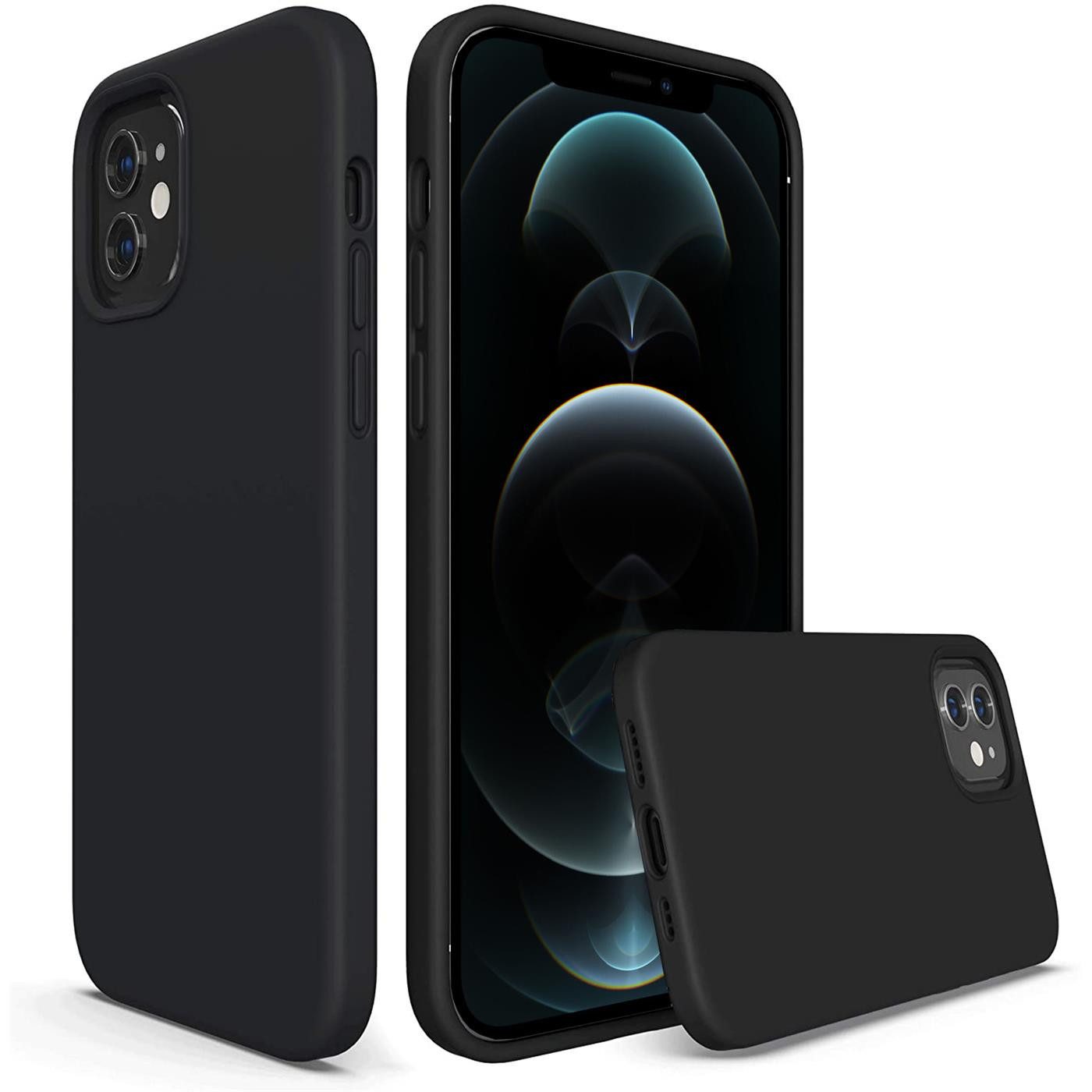 CoolGadget Handyhülle Silikon Colour Series Slim Case für Apple iPhone 12 Mini 5,4 Zoll, Hülle weich Handy Cover für iPhone 12 Mini Schutzhülle