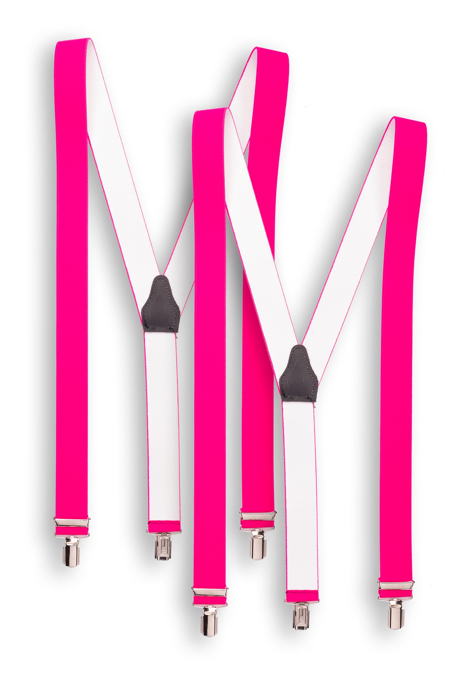 shenky Подтяжки 2er Set Premium Hosenhalter 3 Clips Made in Germany (einstellbar, robuste Clips) Fasching, Karneval, Hochzeit, Arbeit, Sport