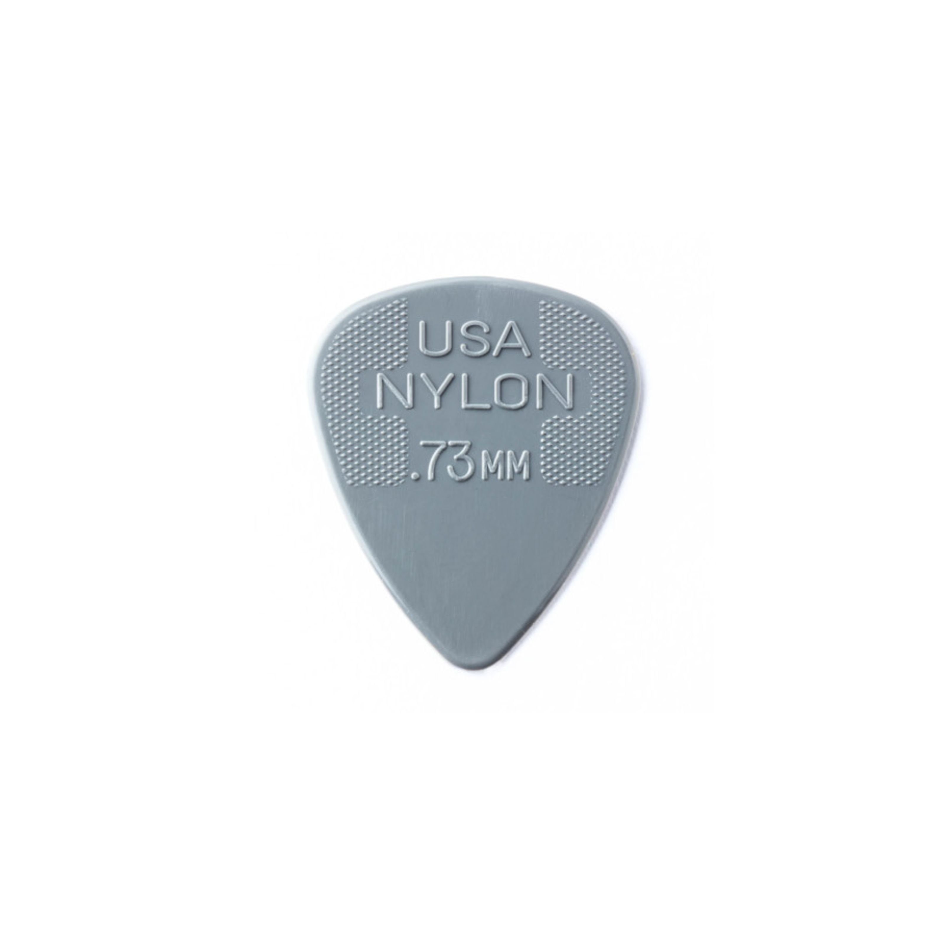 Dunlop Plektrum, 44R.73 Nylon Standard 0,73 mm 72er Refill Pack - Plektren Set