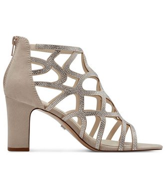 s.Oliver Sandalen Leder/Textil High-Heel-Sandalette