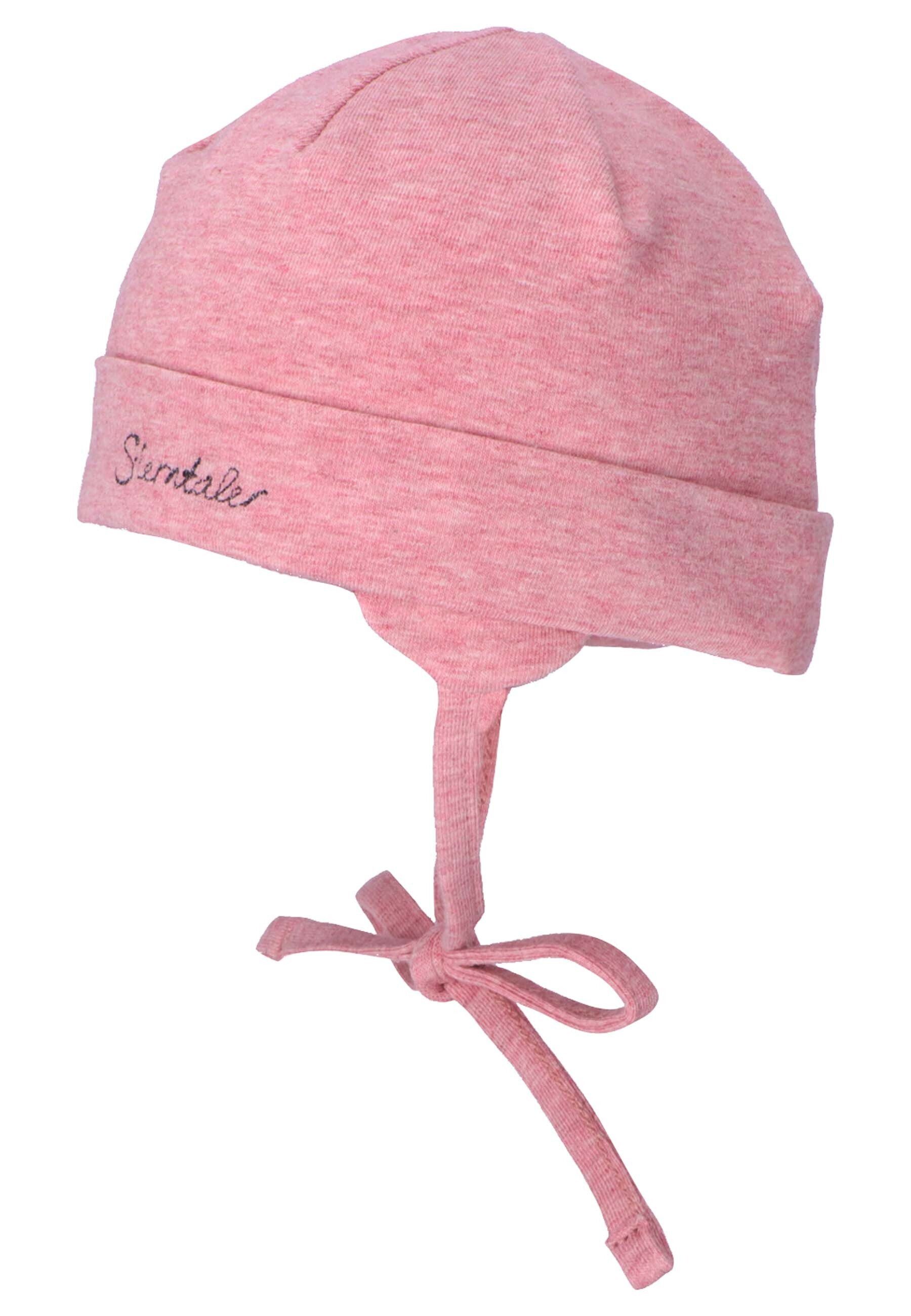 Sterntaler® Beanie OCS Beanie melange (1-St) Babymütze aus Singlejersey Beaniemütze unifarben