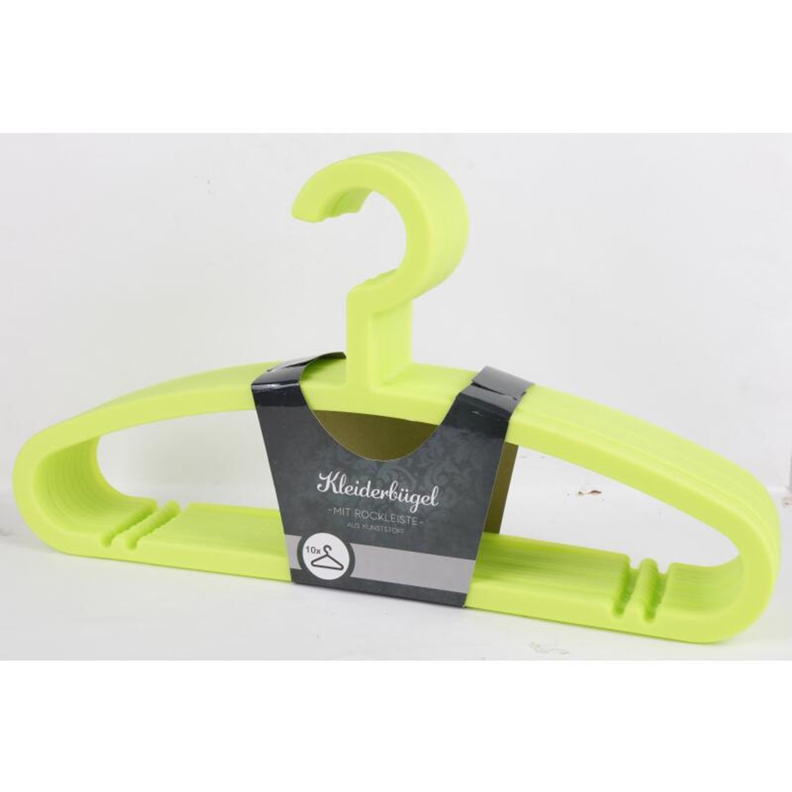 Kleiderbügel 12x 10er-Set Kleiderbügel XXL-Packung 120 Stück aus Kunststoff Wäsche