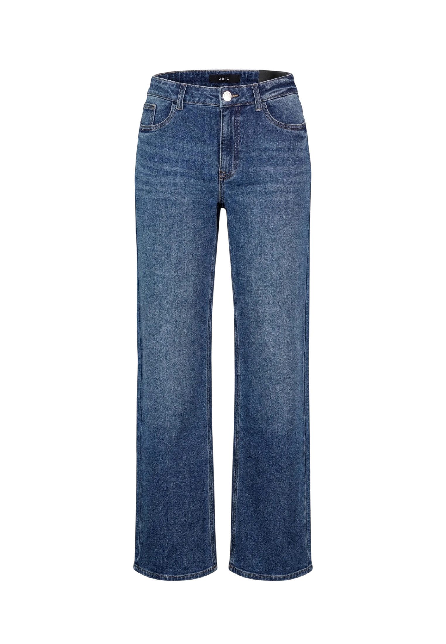 Zero Bequeme Jeans Damen Wide Leg Jeans Style Witney – Bild 5 von 5
