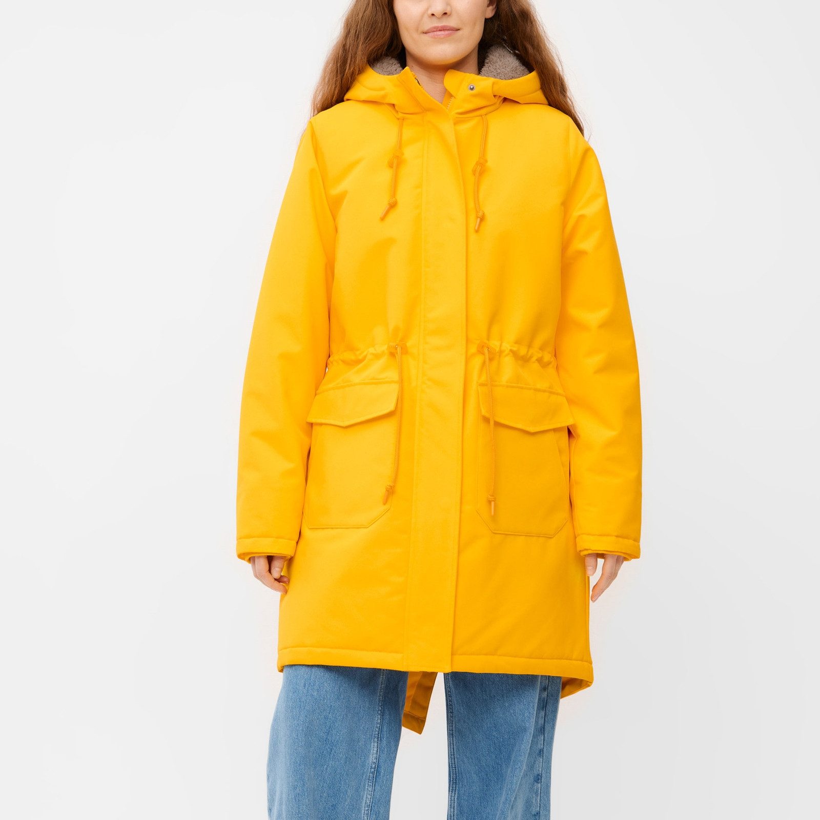 Derbe Winterjacke Winterjacke Friese Festholm 90er mit vegan wattierter Füllung