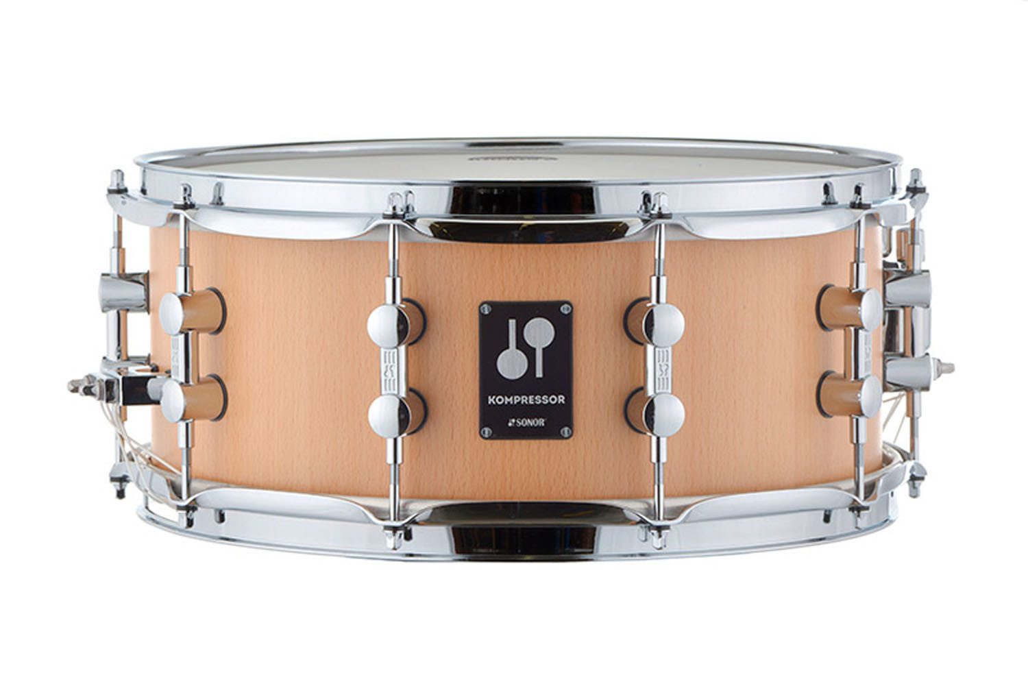 SONOR Snare Drum Sonor Snare-Drum KS 1406 SDW Kompressor Serie Buche