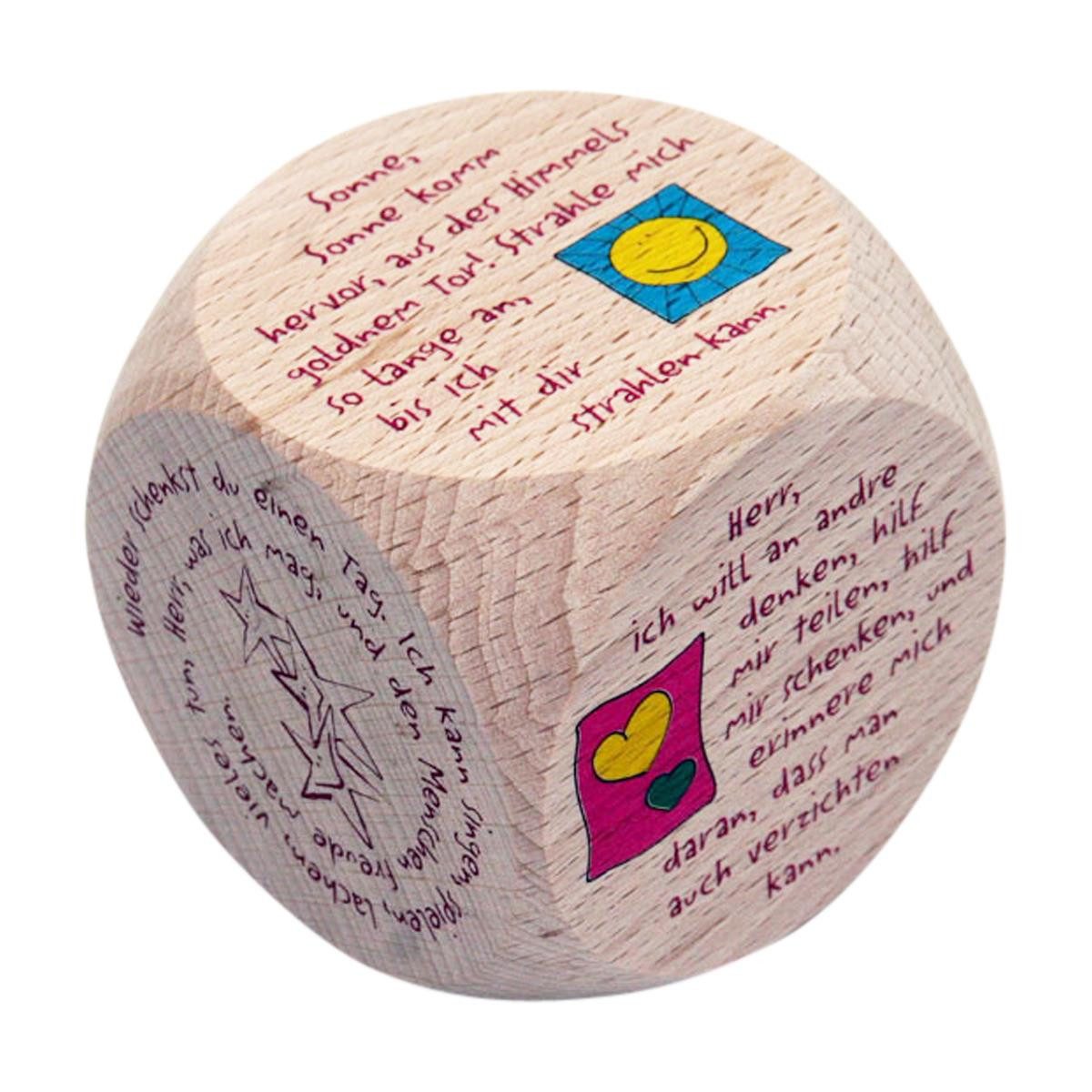 GICO Lernspielzeug Kindergebete Smile Gebetswürfel mit frabigem Druck- 5988 günstig online kaufen