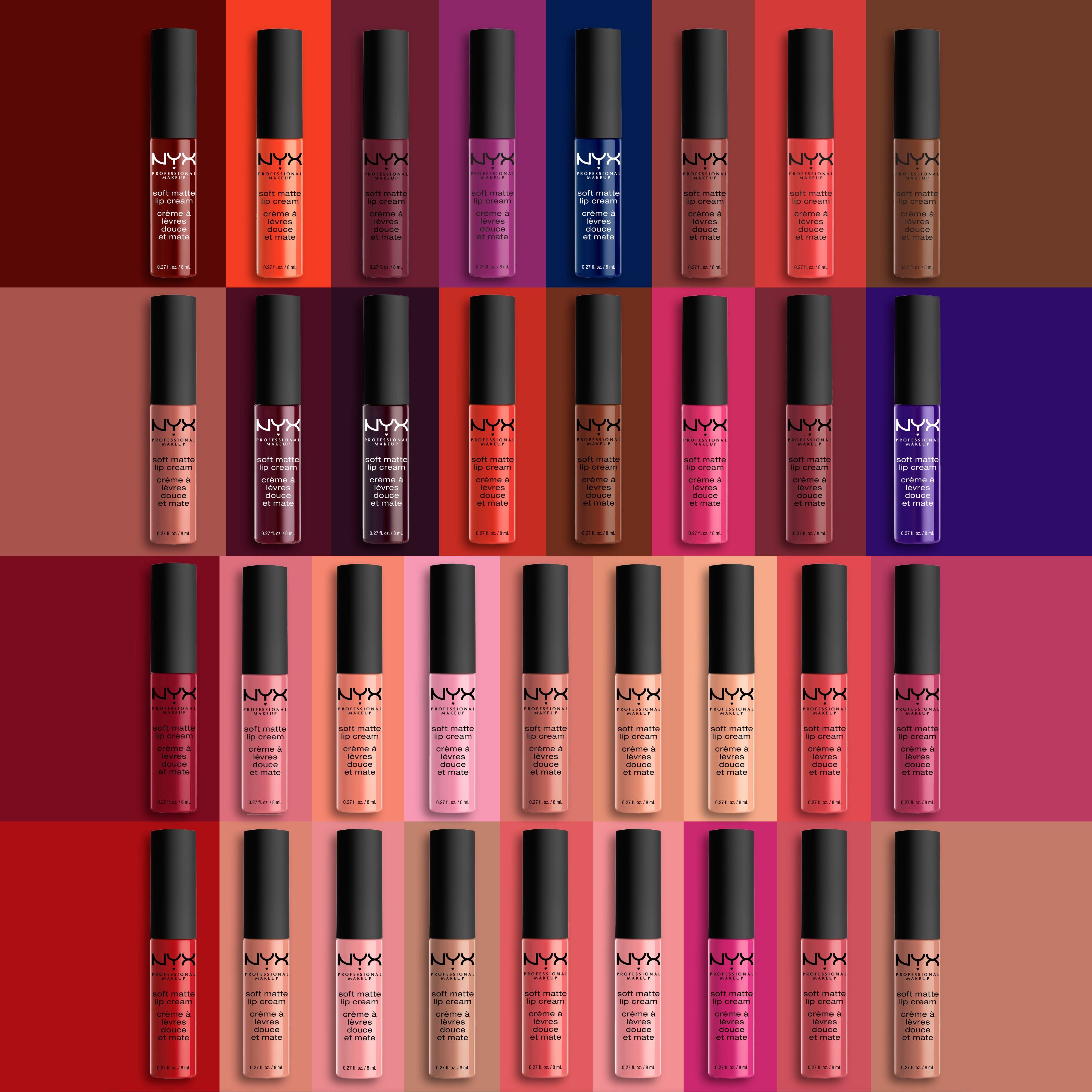 NYX PROFESSIONAL MAKEUP Lippenstift SOFT MATTE LIP CREAM, leichter, cremiger Lippenstift und mattem Finish – Bild 5 von 5