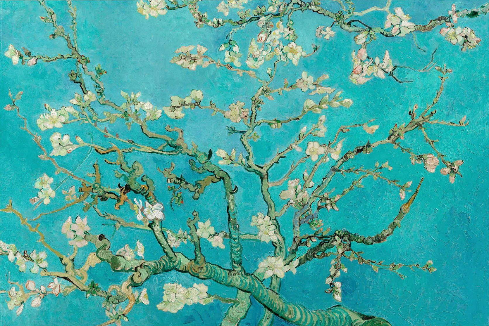 Reinders! Holzbild Deco Panel 60x90 Van Gogh - amandelbloesem | Bilder