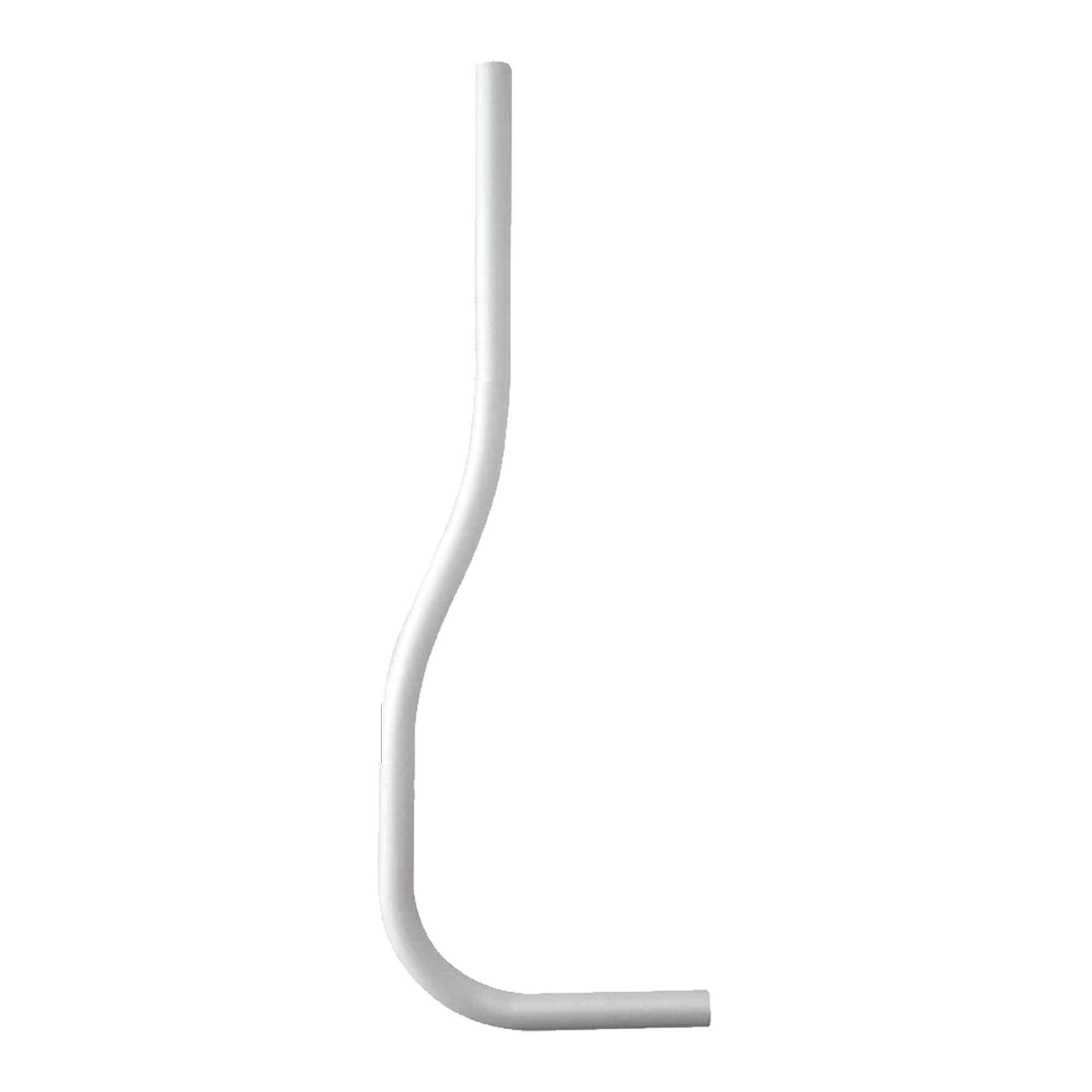 WC-Druckspüler Spülrohr Ø 28 mm für WC-Druckspüler - Kunststoff weiß